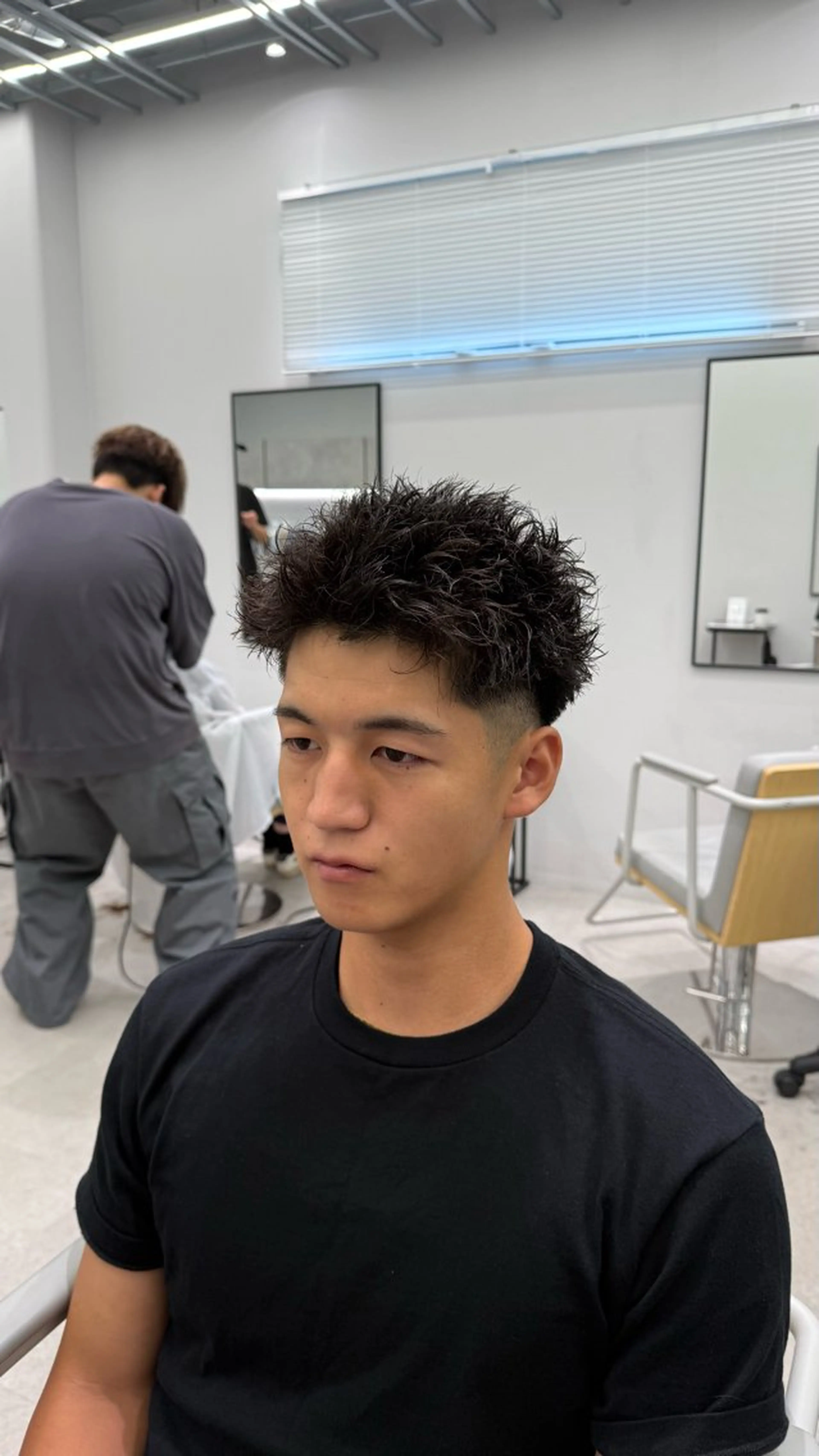 ショート メンズ メンズパーマ Joule大分 メンズ特化植木永遠のヘアスタイル