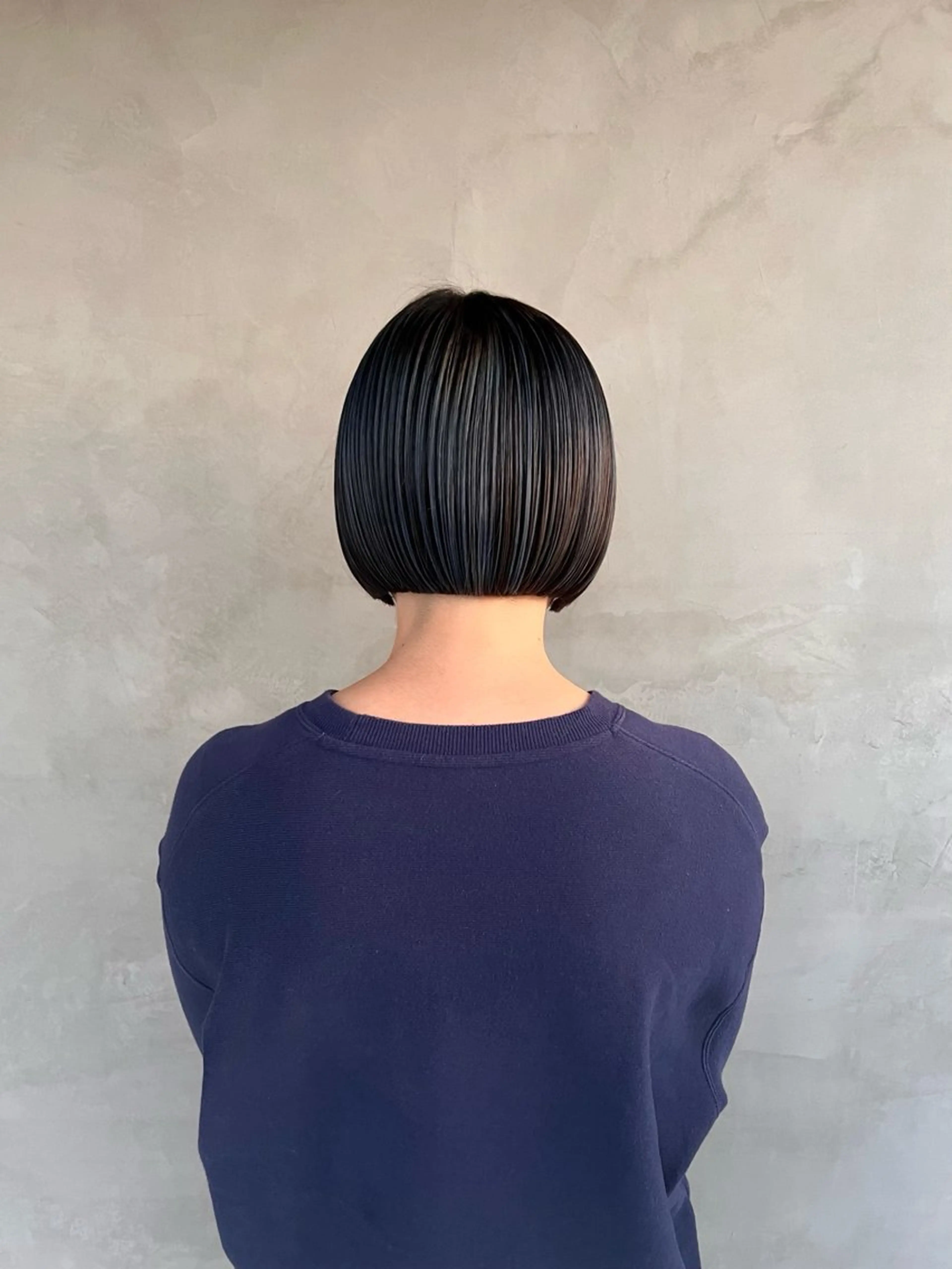 ショート カット 切りっぱなしボブ 👩🏼ミニボブのヘアスタイル