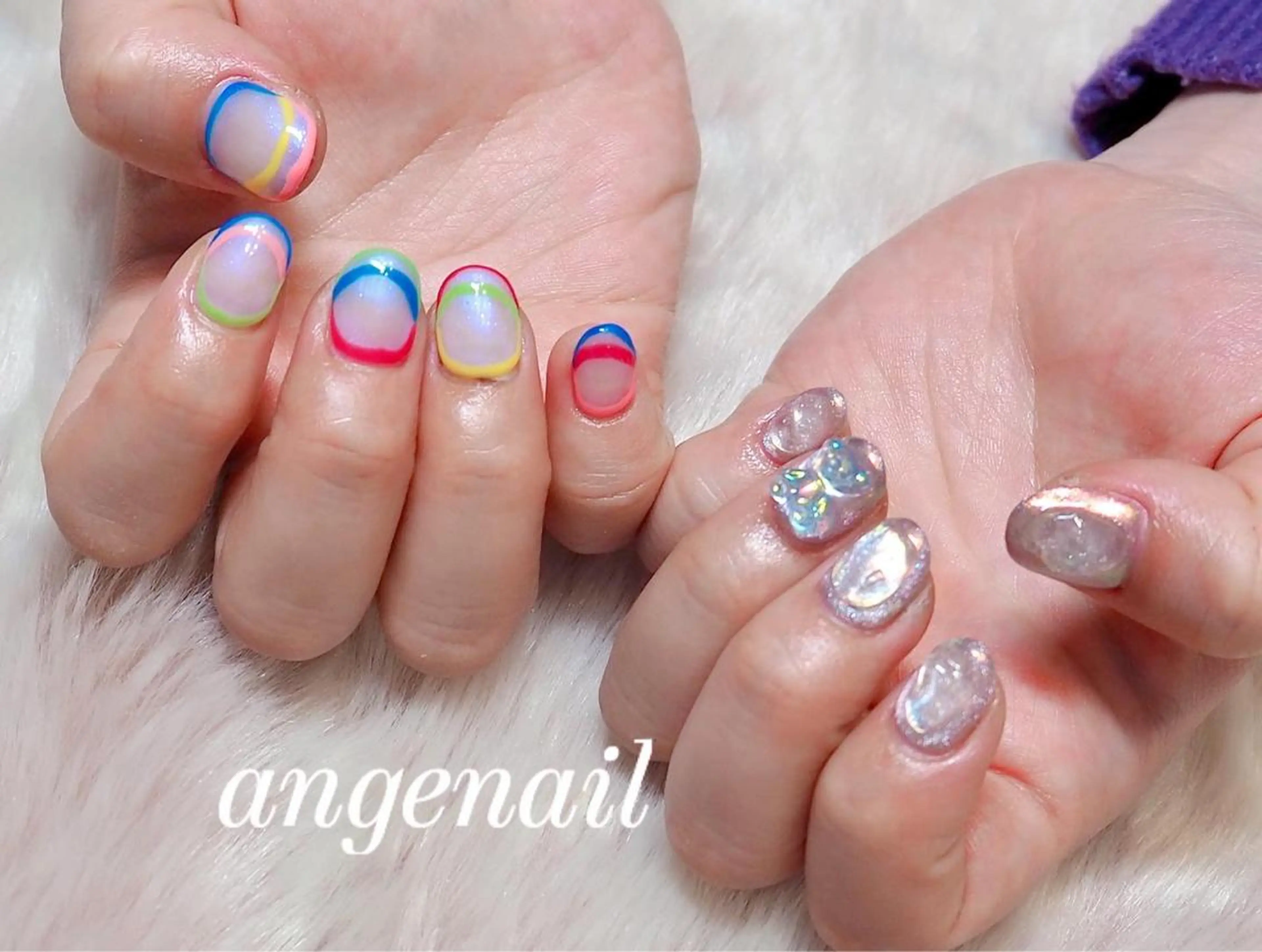 ネイル ハンドネイル オーナーネイリスト MAKIのネイルデザイン