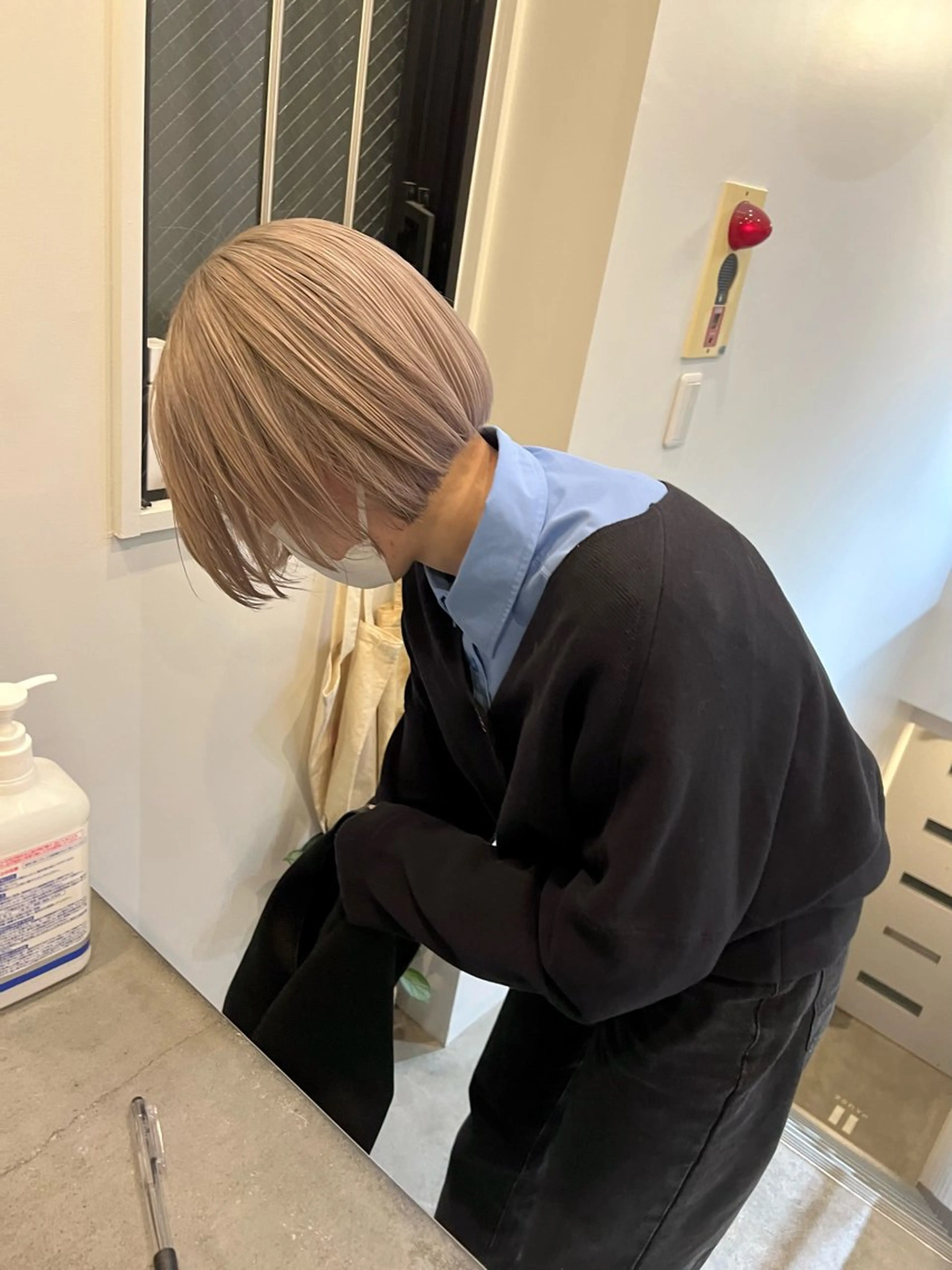 ☘️カット＋ケアブリーチ＋ワンカラー＋髪質改善トリートメント🍃の写真