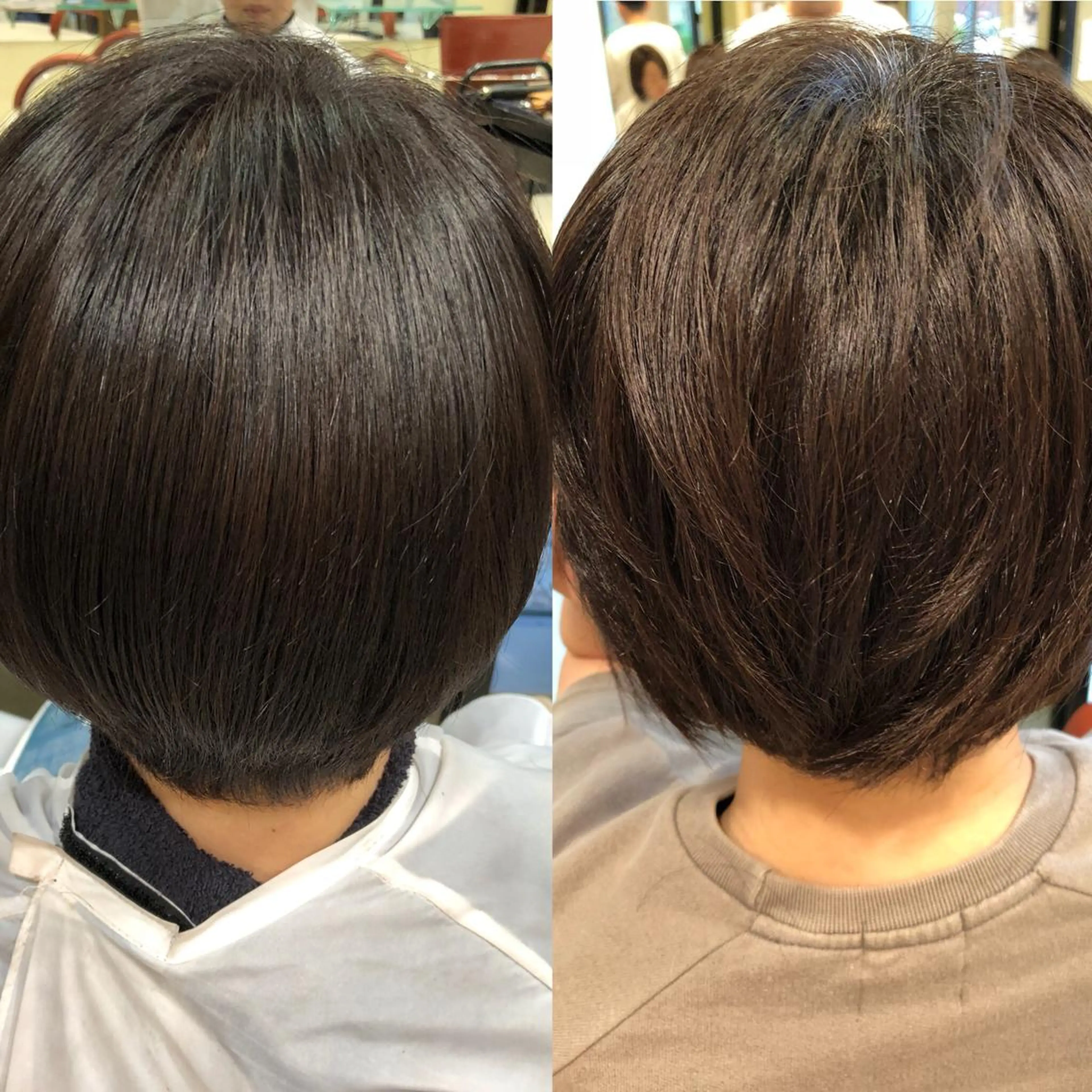 ショート 髪質改善 縮毛矯正 トリートメント 長津 健一郎のヘアスタイル