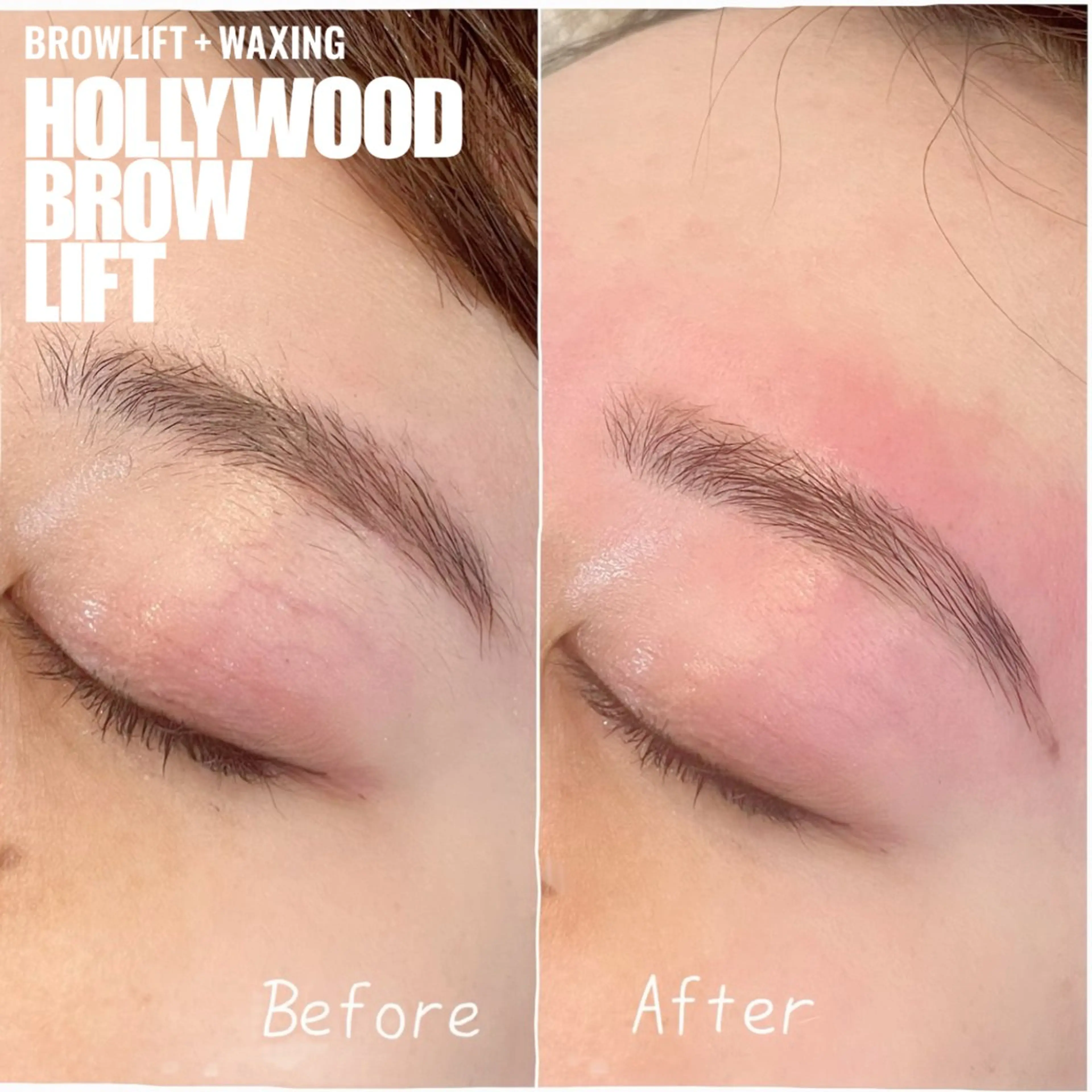 アイブロウ ハリウッドブロウリフト 眉毛ワックス脱毛 ワックス脱毛 その他(アイブロウ) yc.hacci 【ハーブピーリング】の眉毛・アイブロウイメージ
