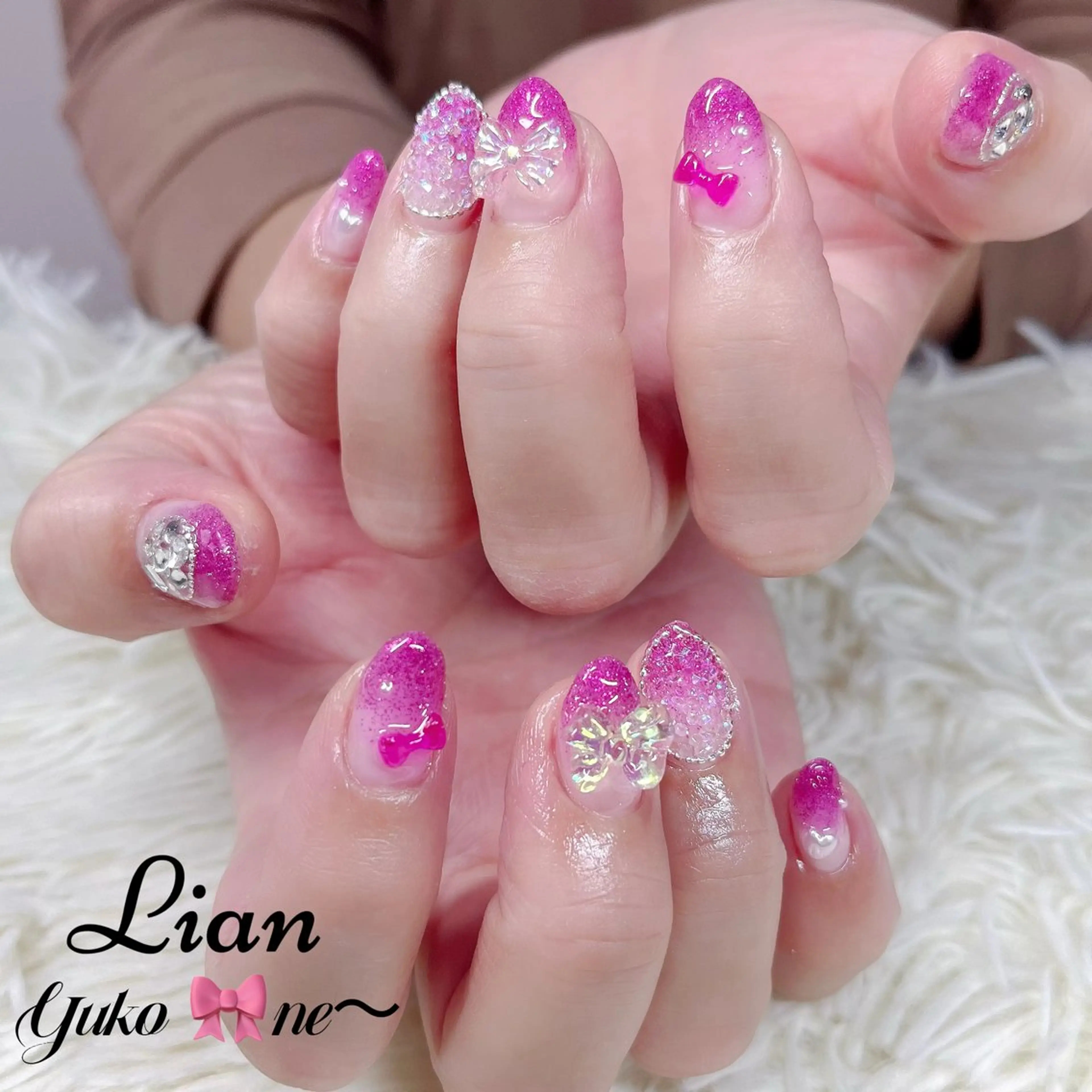 ネイル ハンドネイル ネイルサロン　Lian所属・Lian Yulilianのネイルデザイン