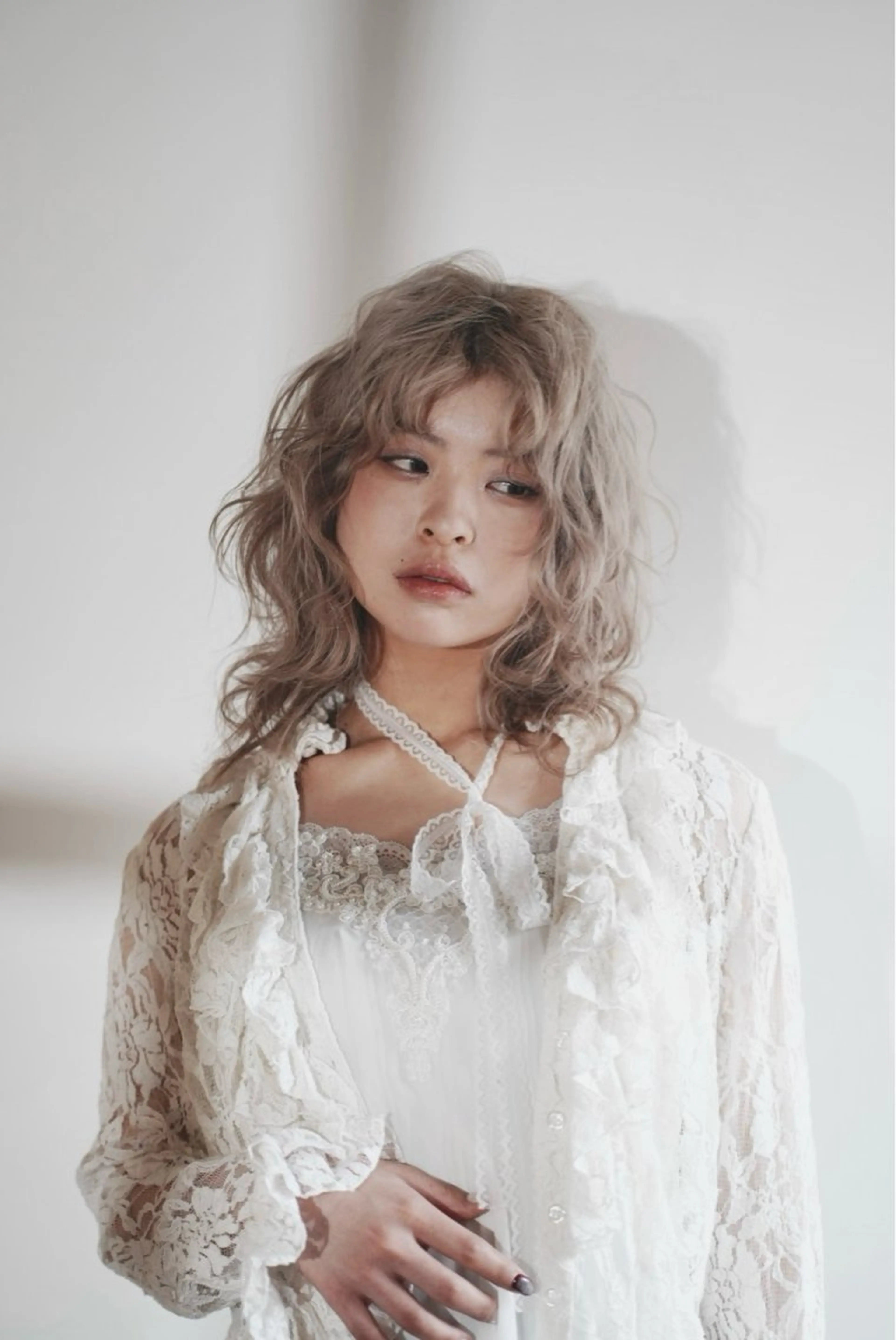 ミディアム カラー レイヤー/似合わせ/ yuan⟡.·のヘアスタイル