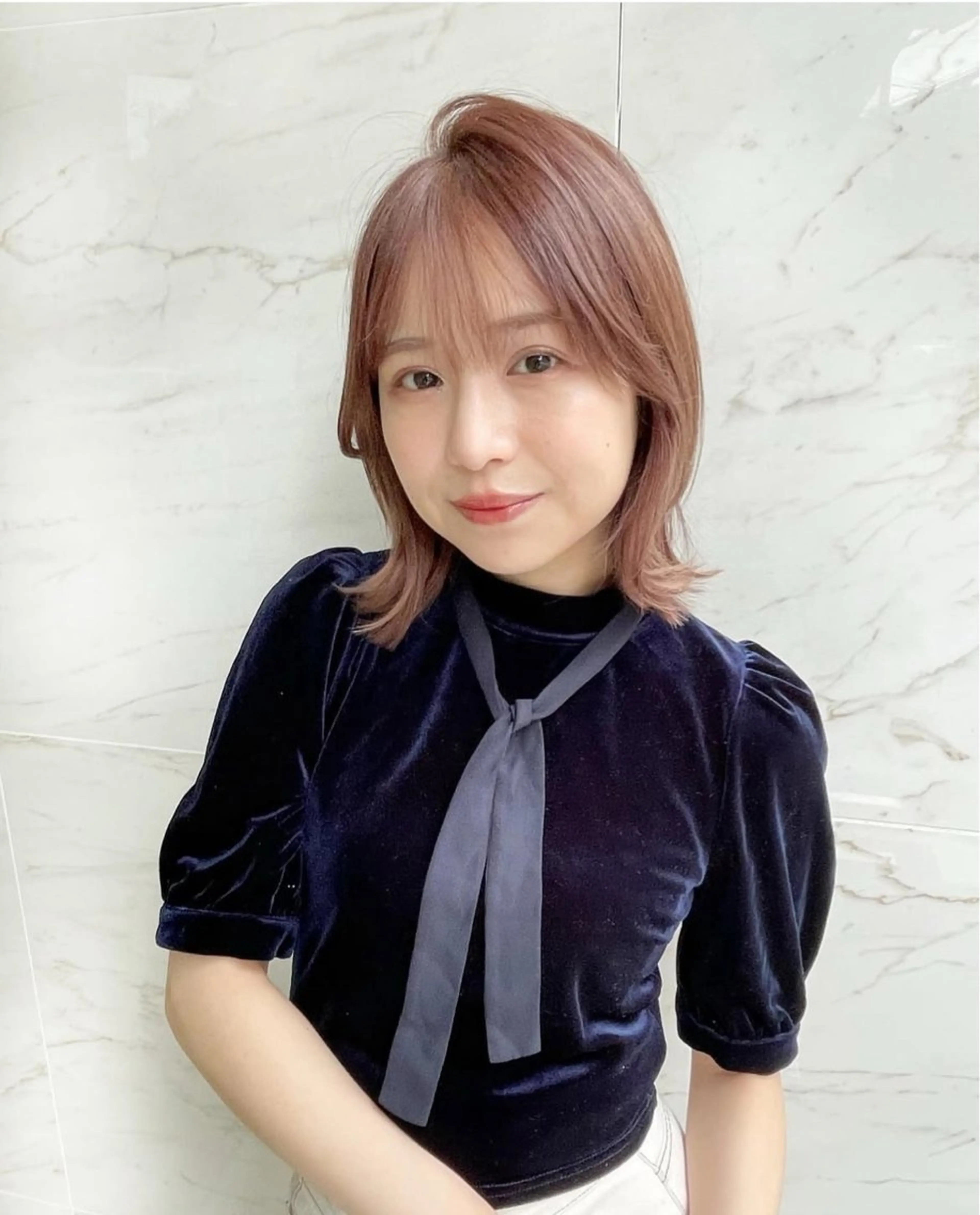 ミディアム 林 唯翔のヘアスタイル