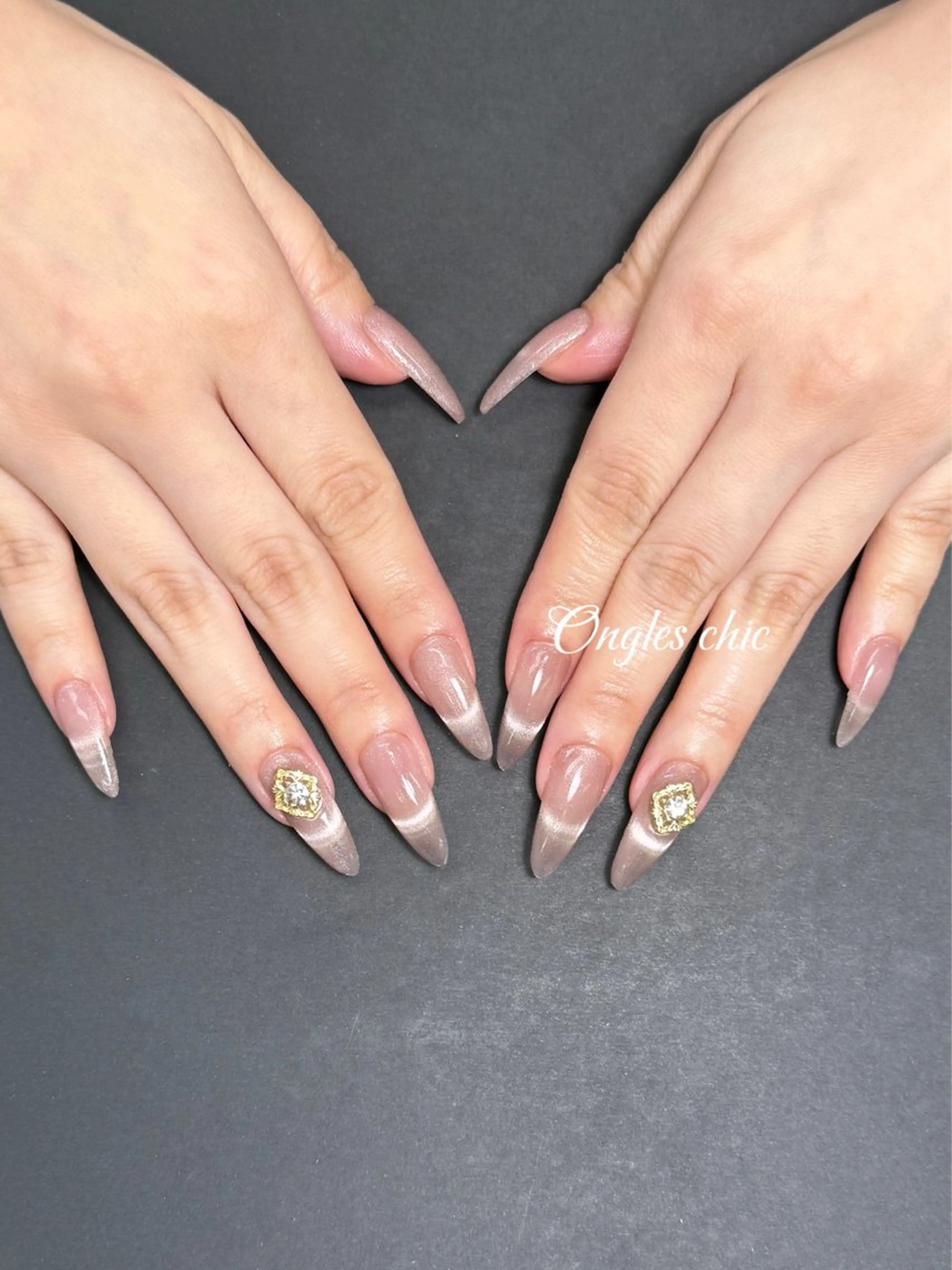 ネイル ハンドネイル ongles chicのネイルデザイン