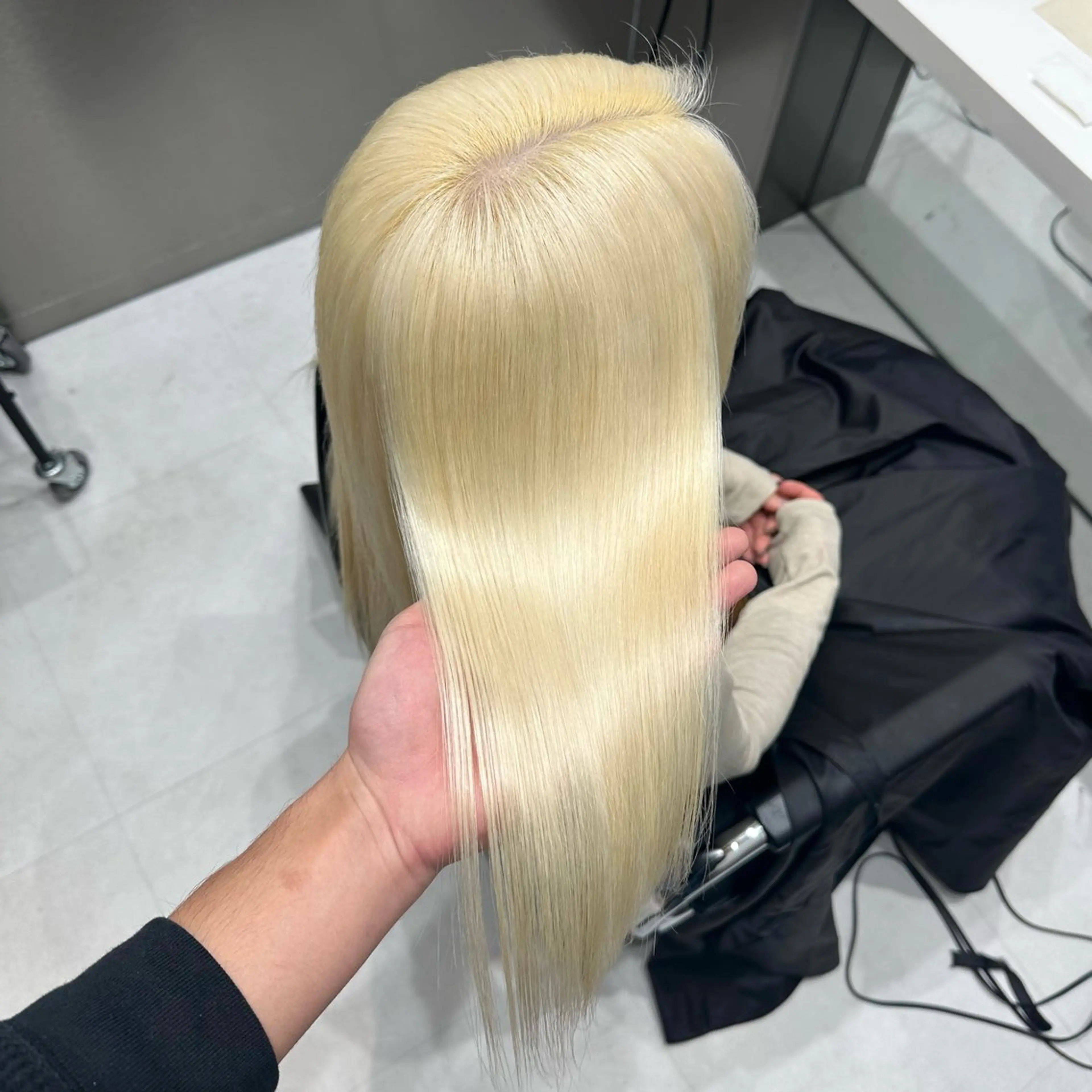 ミディアム カラー ヘアカラー ✨髪質改善艶カラー✨ リュウトのヘアスタイル