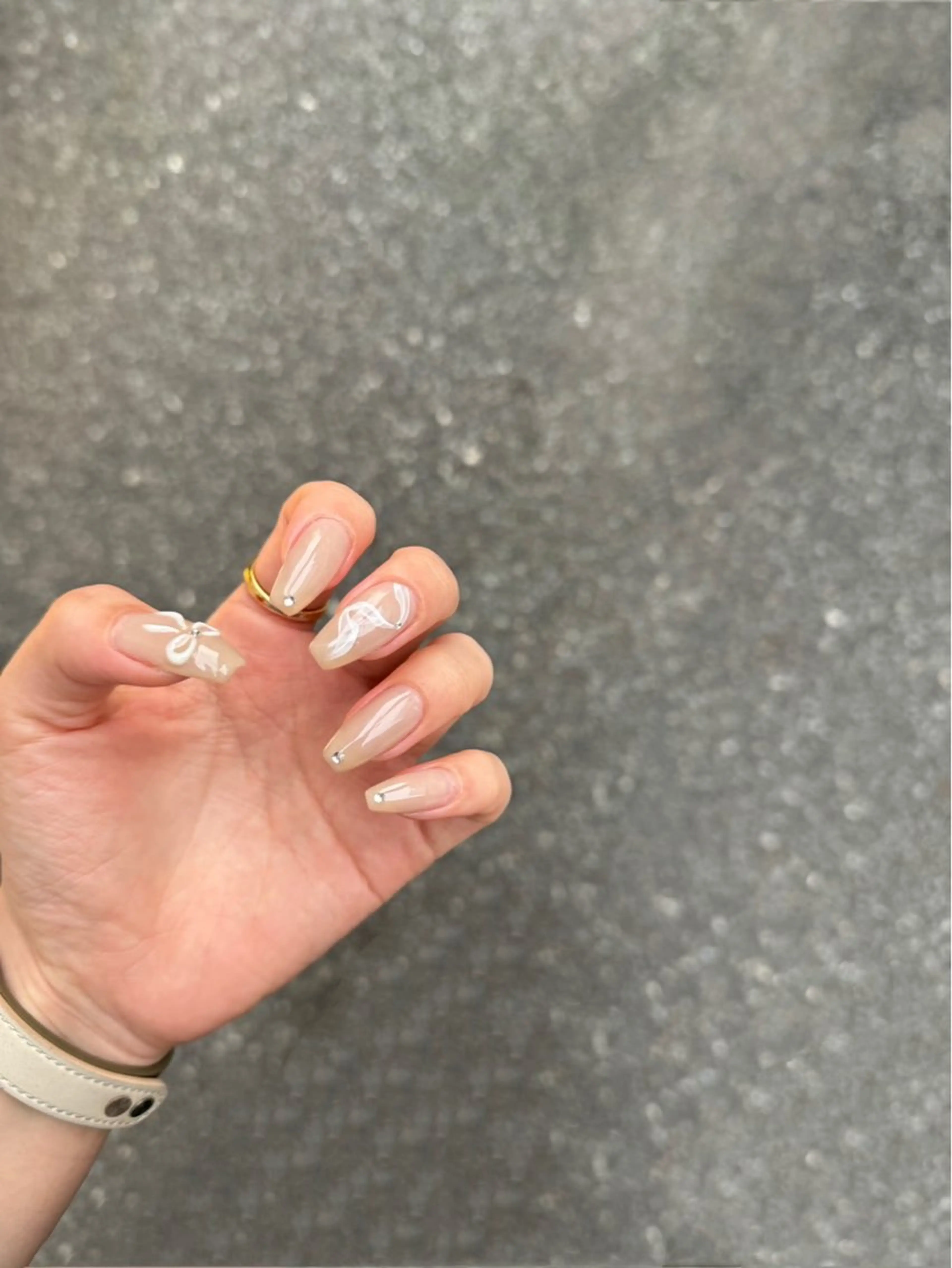 ネイル ハンドネイル 鶴田୨ৎmaison de NALIのネイルデザイン