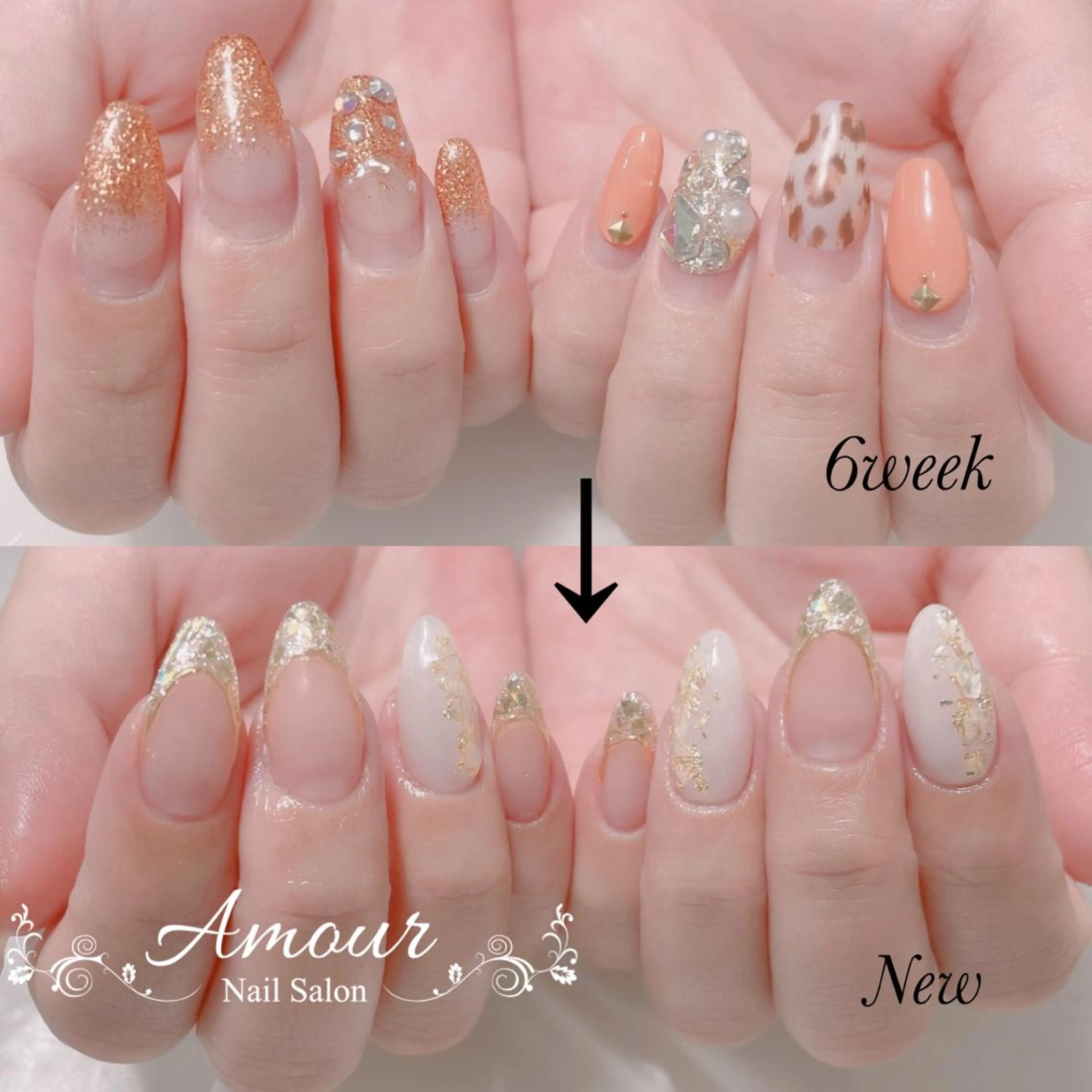 ネイル nailsalon ♡amour♡のネイルデザイン