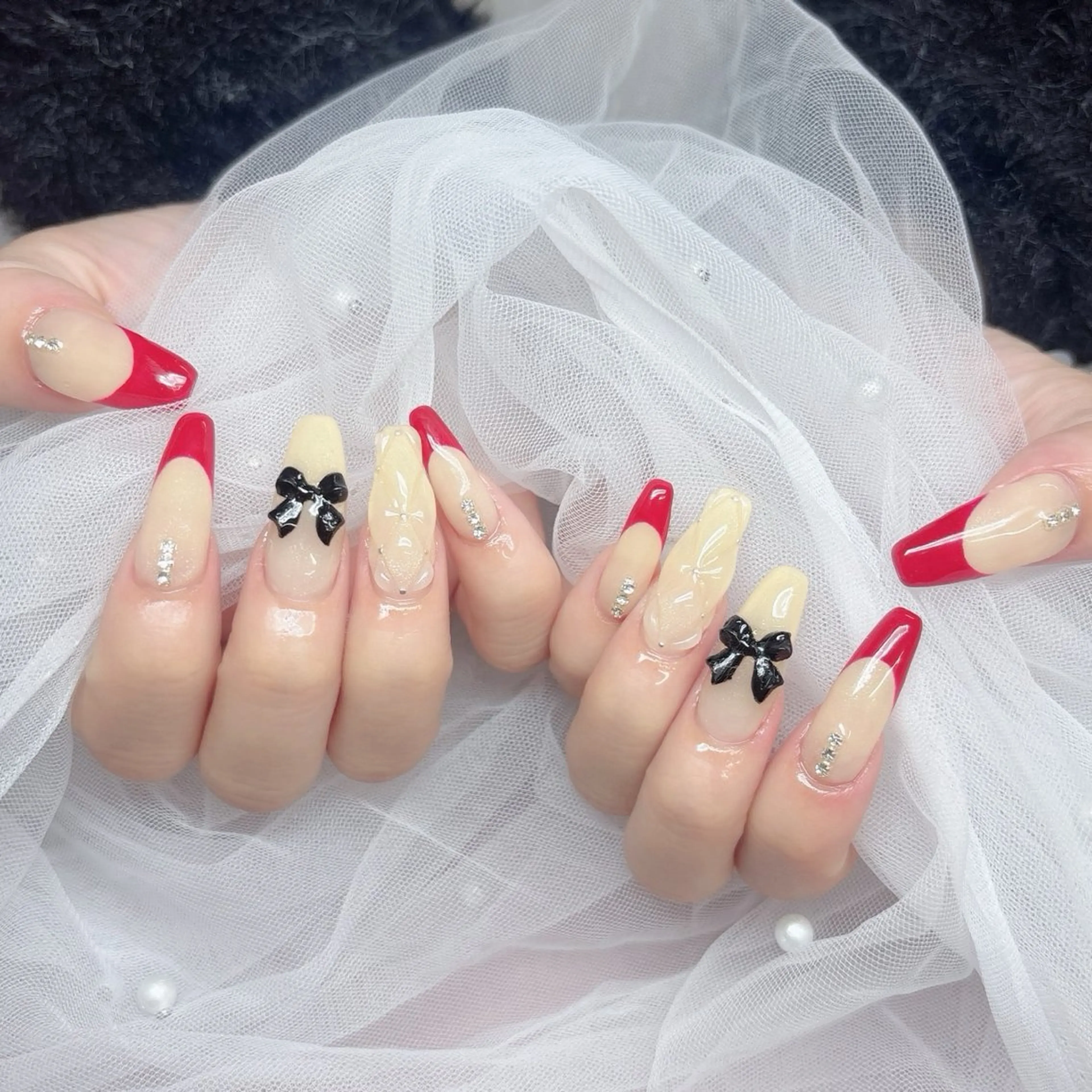 ネイル アートネイル フレンチネイル ハンドネイル ハンドケア 心斎橋Salon Epokkuのネイルデザイン