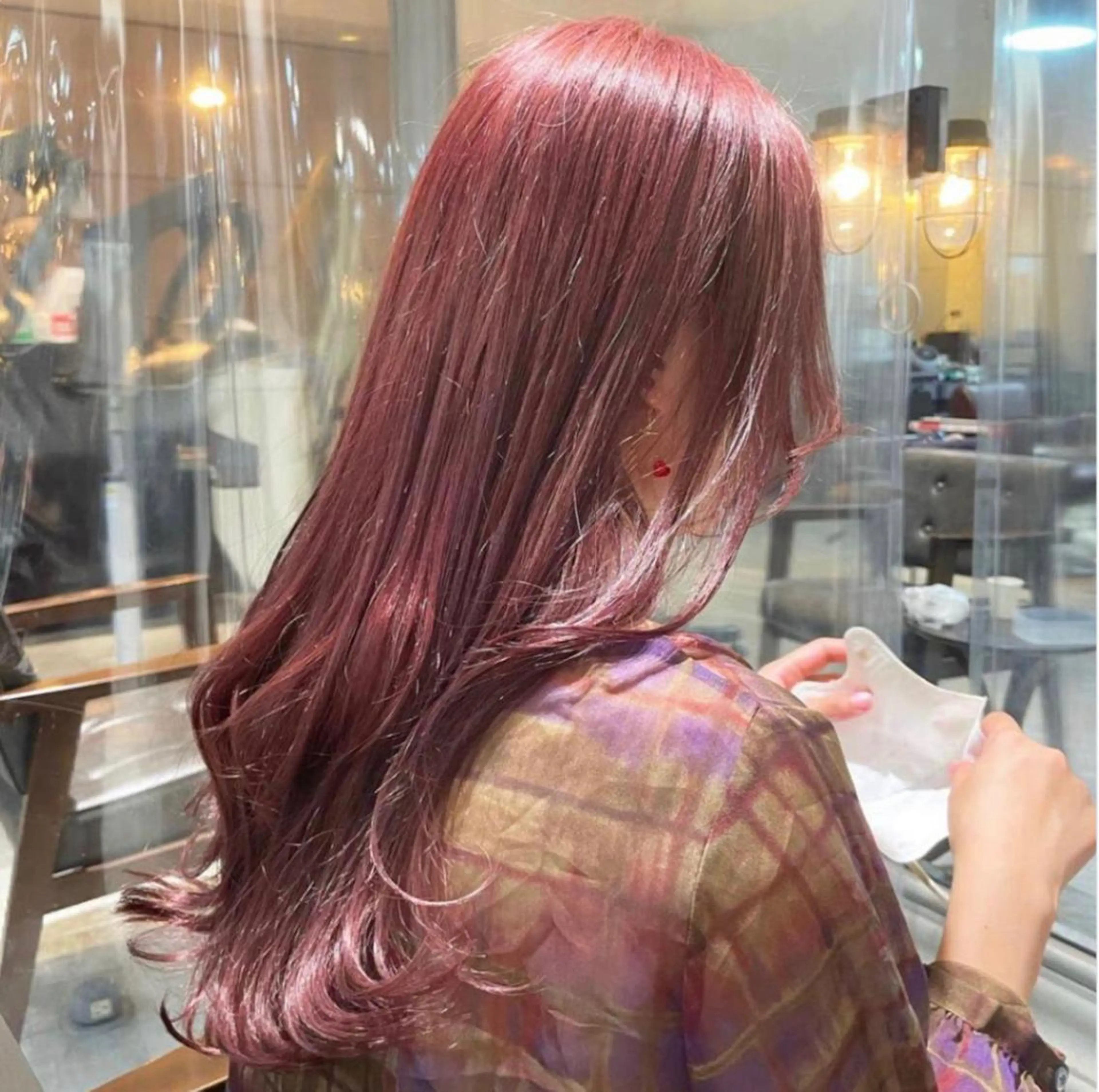 ロング カラー ヘアアレンジ カット ヘアカラー 🌹TikTok４万 ﾌｫﾛﾜｰ🌹AKIのヘアスタイル