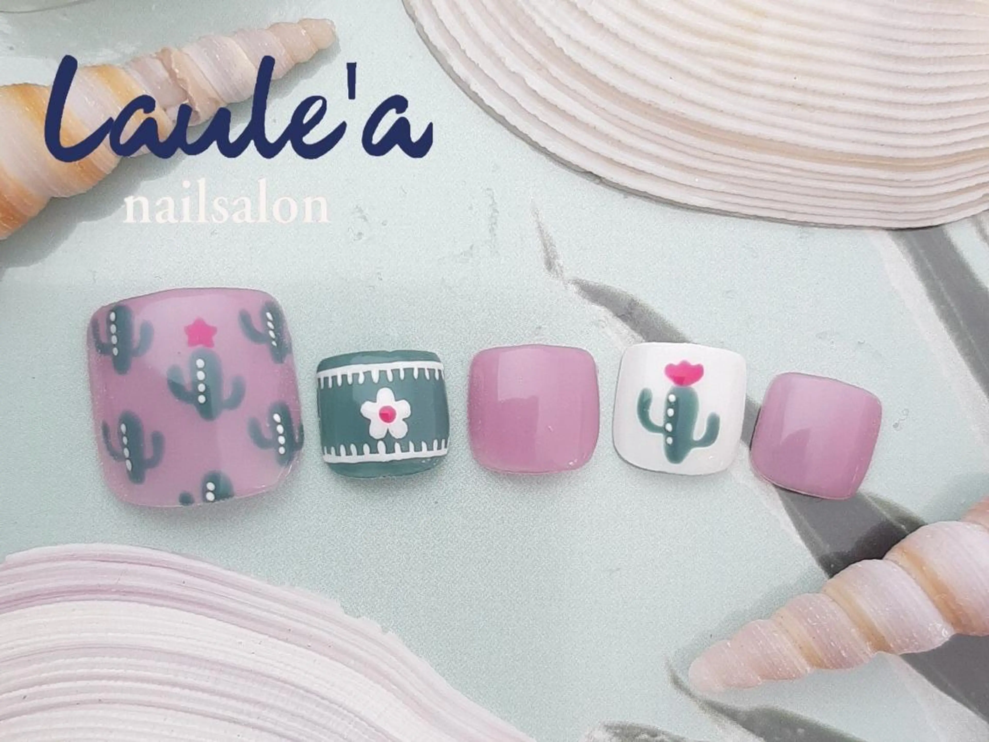 ネイル フットネイル Laule’a 昭島店のネイルデザイン