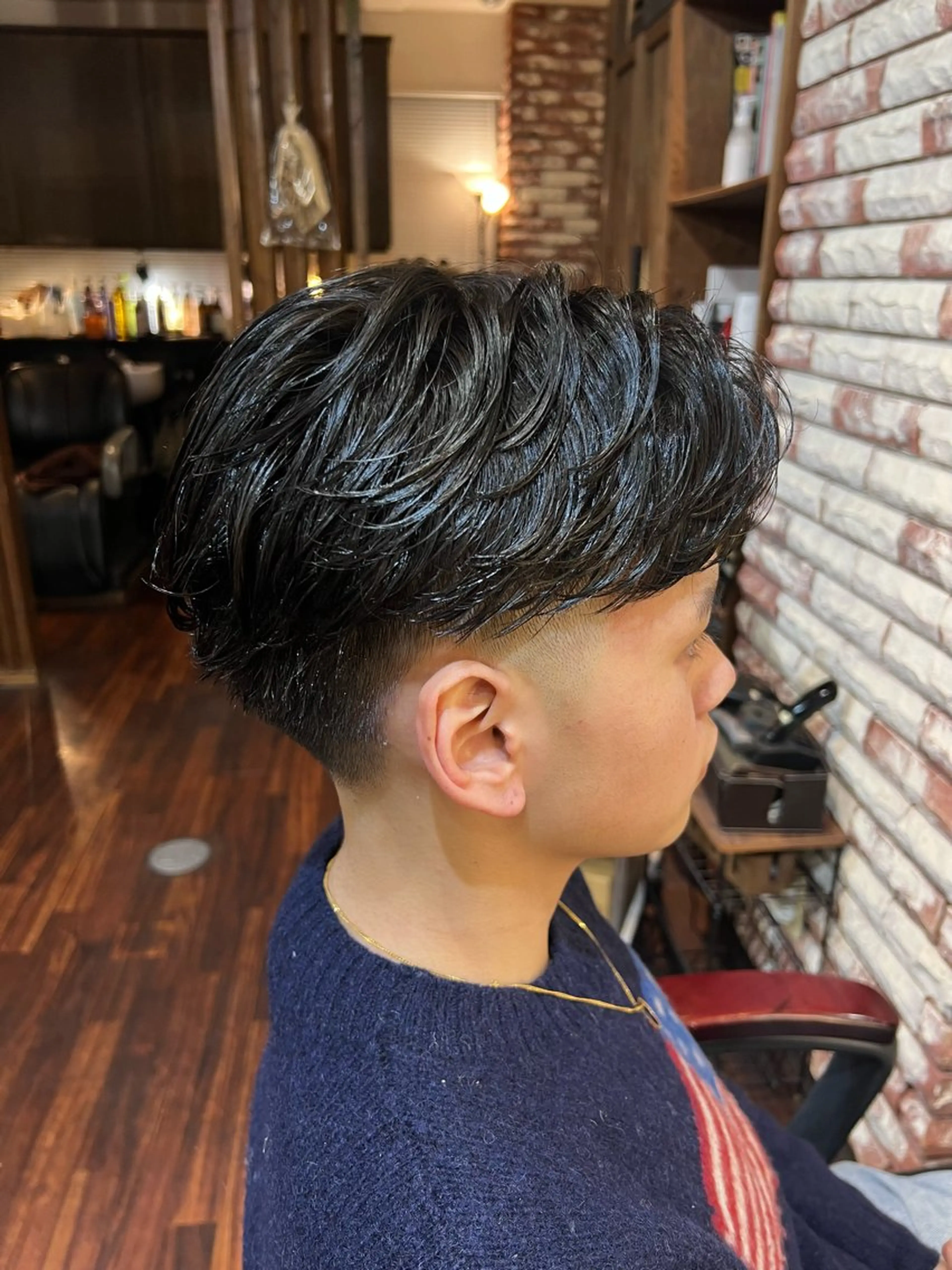 ショート パーマ 伊東 颯のヘアスタイル