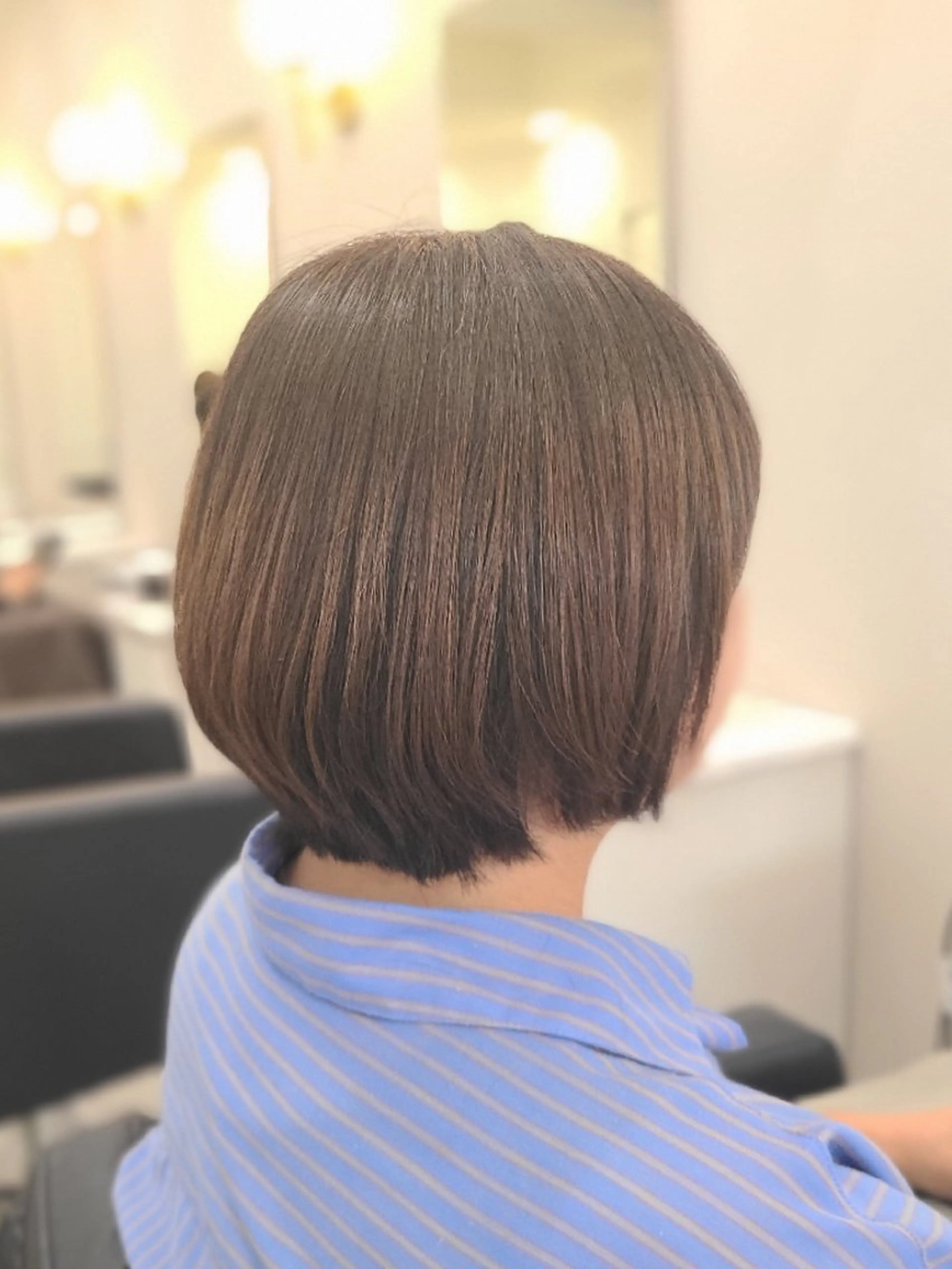 ショート カラー ショートボブ ボブ ショートヘア 桐島 令奈のヘアスタイル