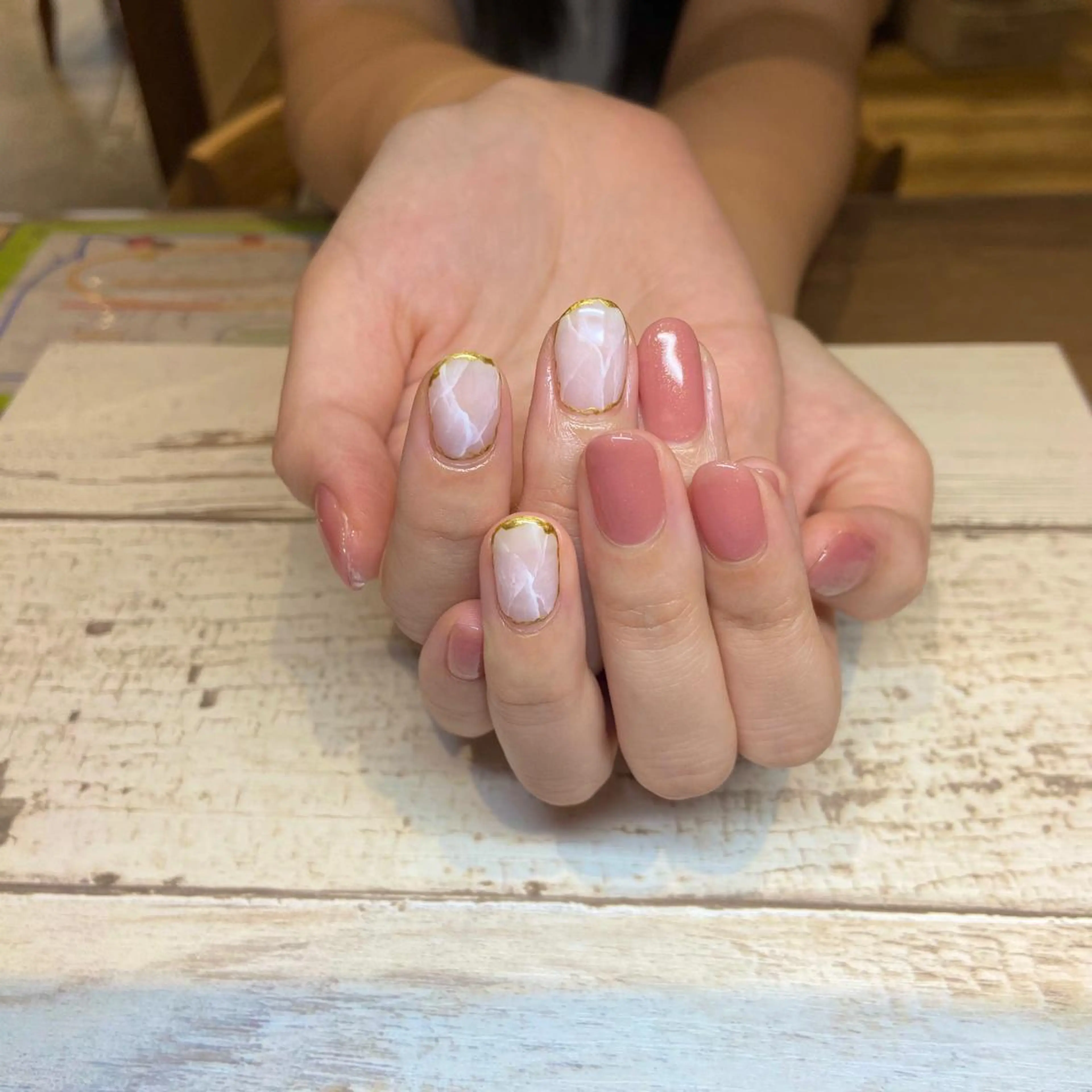 ネイル ハンドネイル happiness プライベートサロンのネイルデザイン