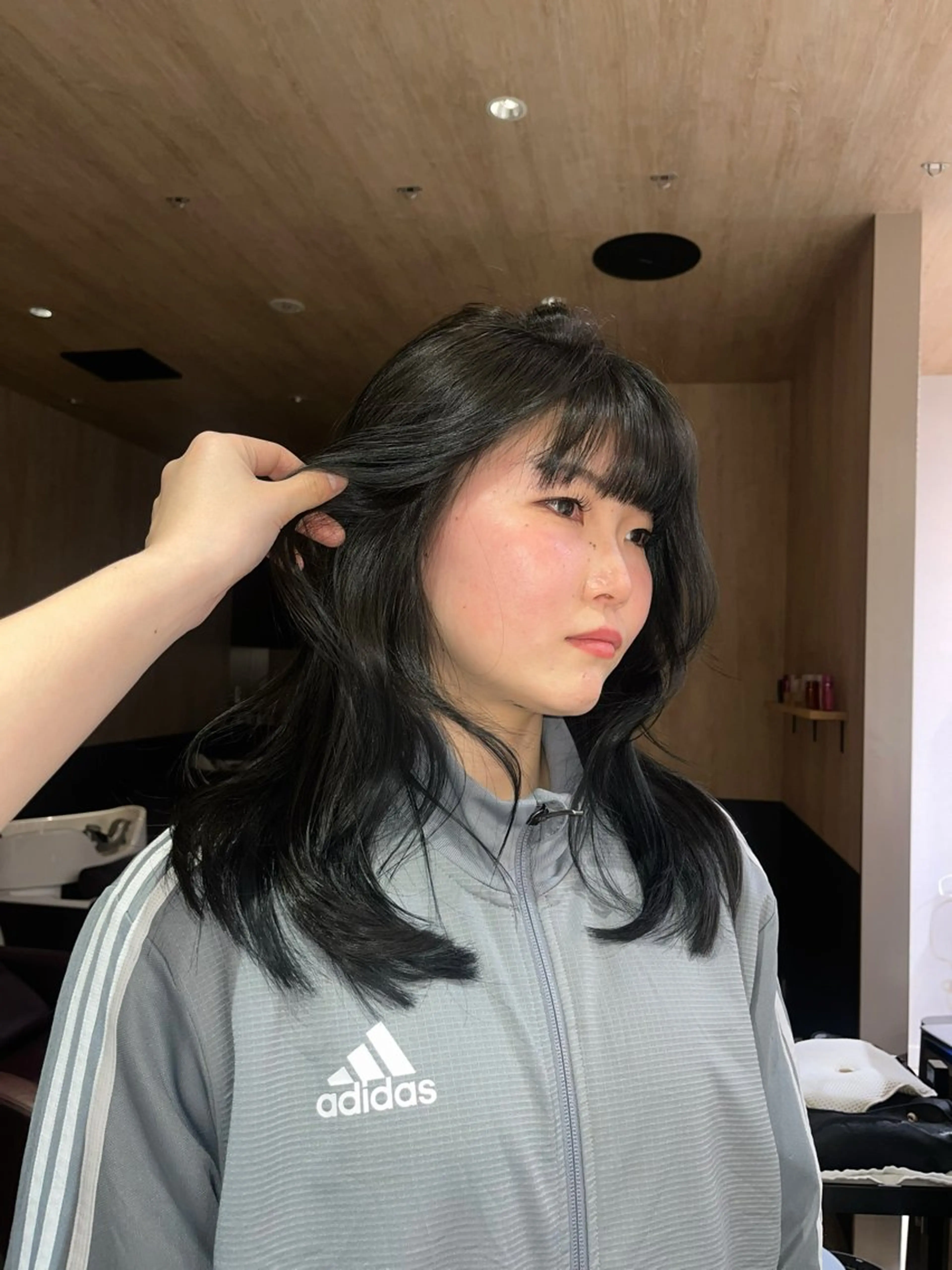 セミロング カラー 産休中です 艶カラー♡オカのヘアスタイル