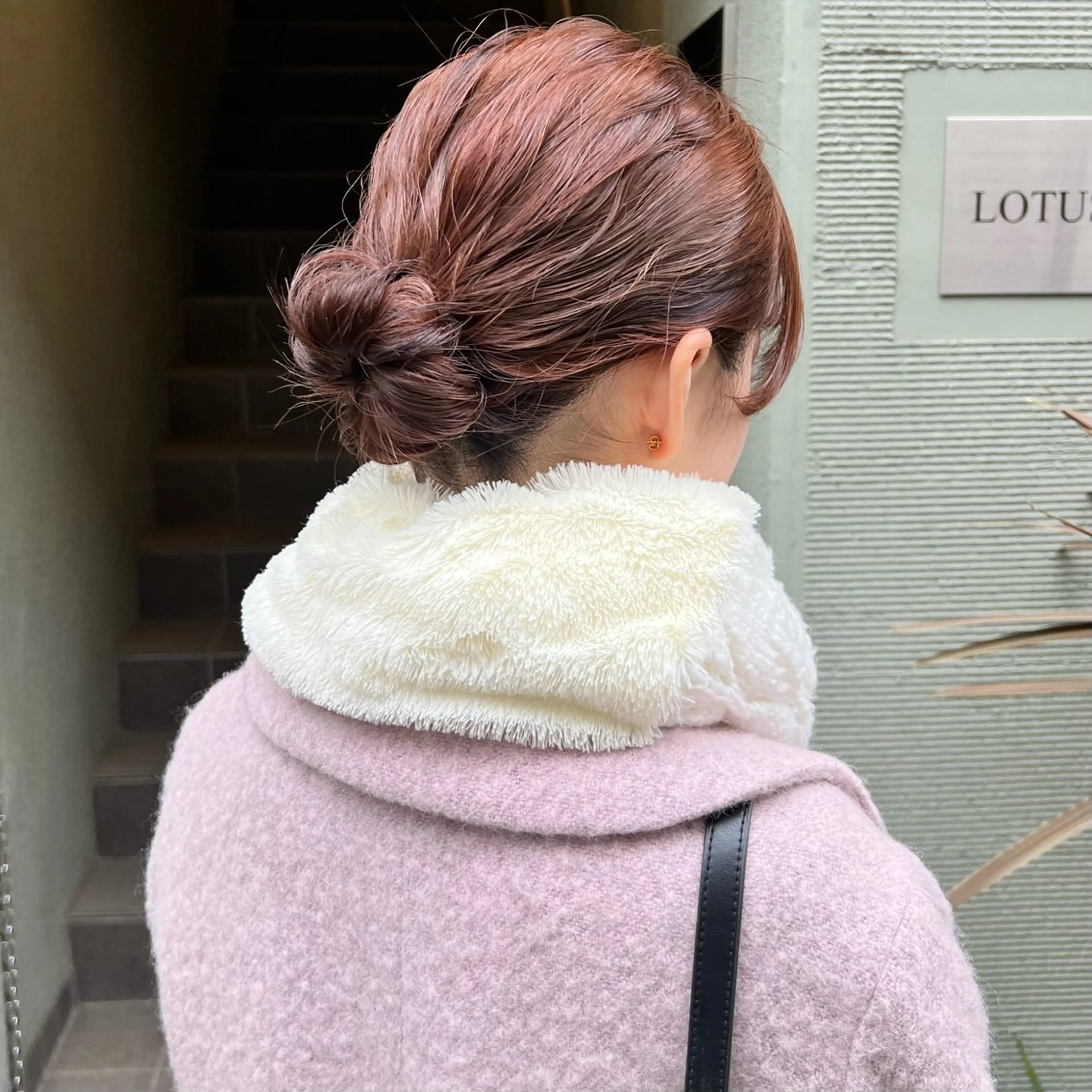 ミディアム ヘアアレンジ ヘアセット KIHO |Bond 三軒茶屋のヘアスタイル