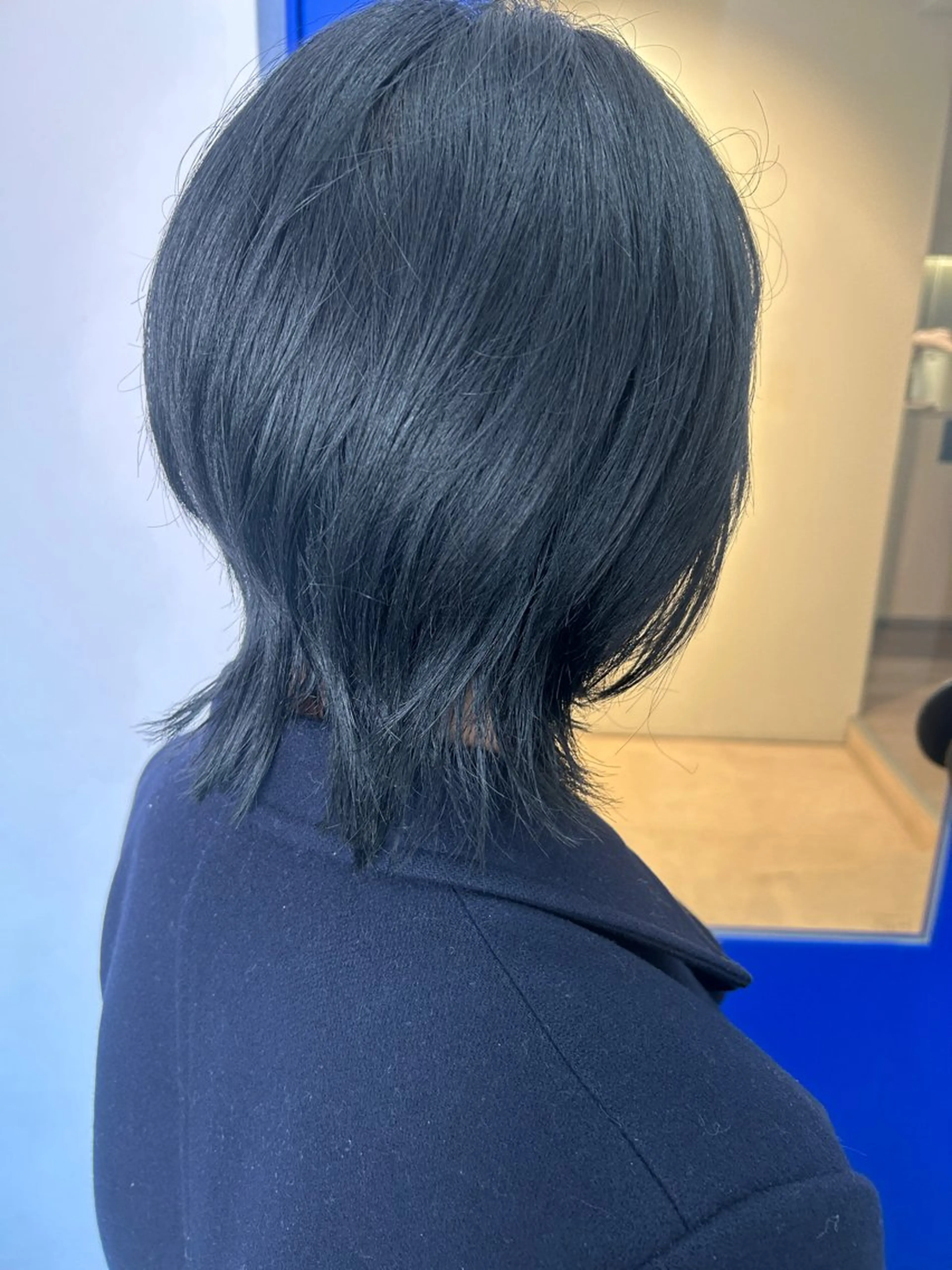 ショート カラー ブリーチ ケアカラー 透明感カラー ハッシュカット ウルフカット ヘッドスパ 久木原 ゆりのヘアスタイル