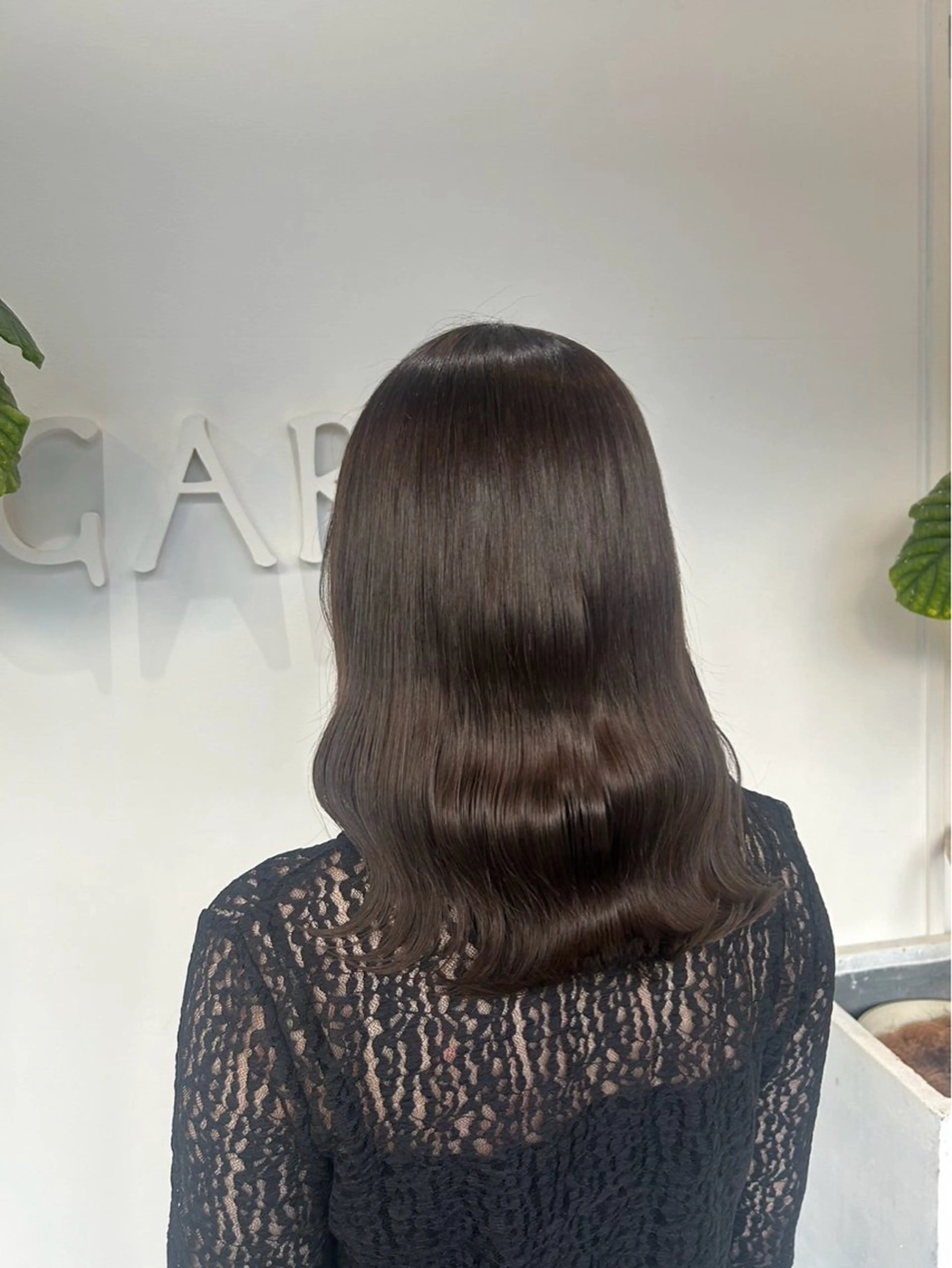 カラー HONOKA/矯正/ ボブ/艶感カラーのヘアスタイル