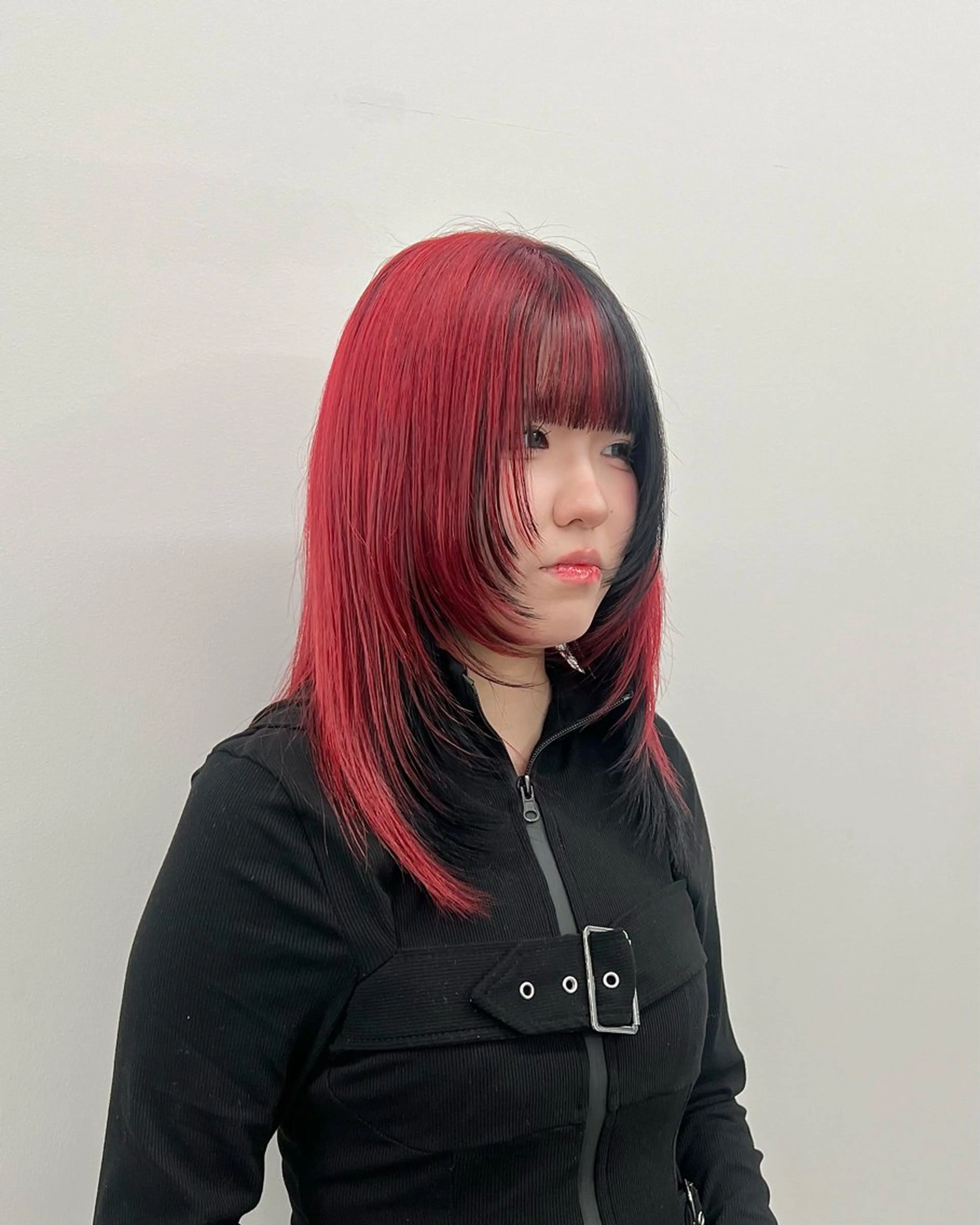 ロング カラー カット ヘアカラー トリートメント 赤みゼロ/透明感 カラー🌿KANTAのヘアスタイル