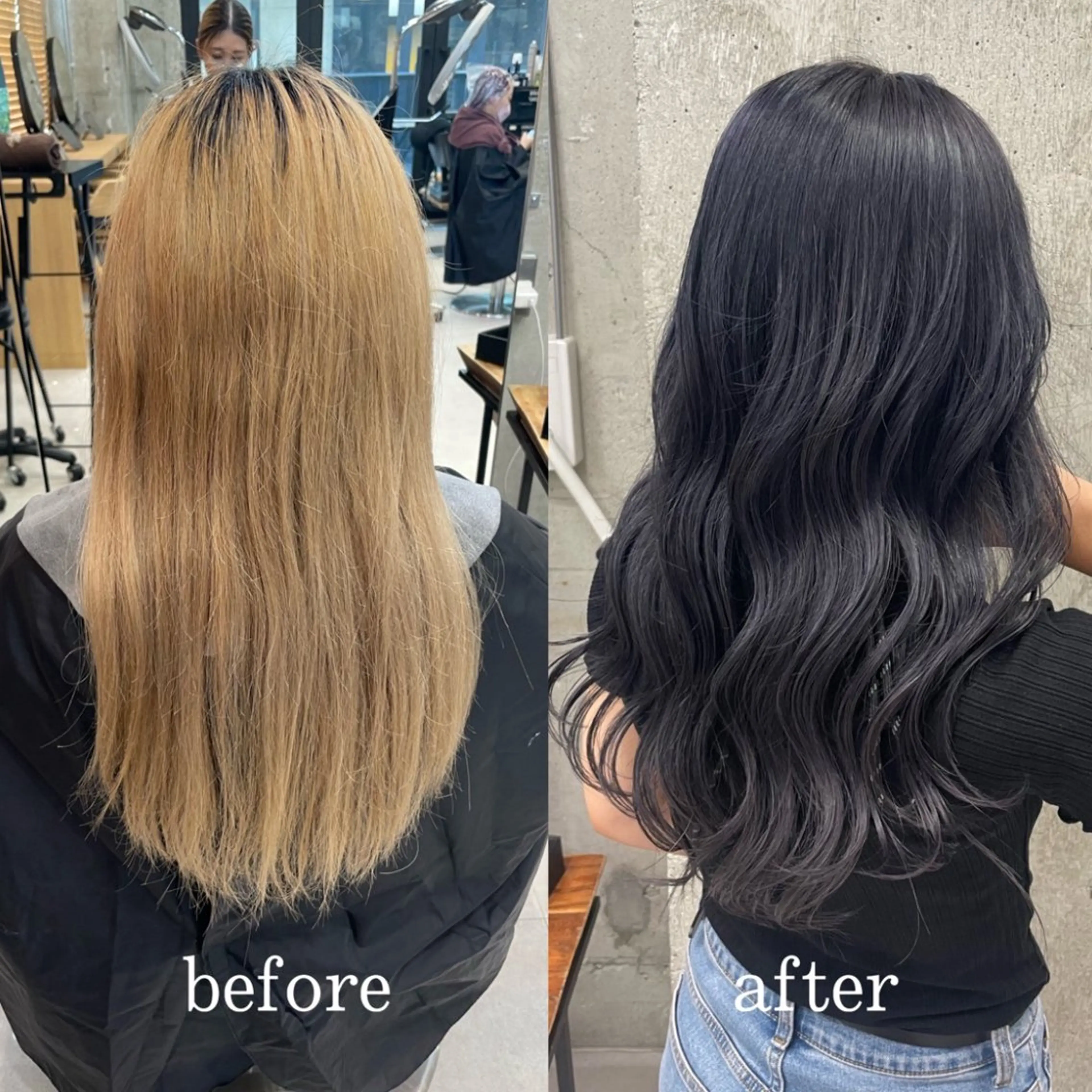 ロング カラー ヘアカラー ♡ハイライトカラー shinri♡のヘアスタイル