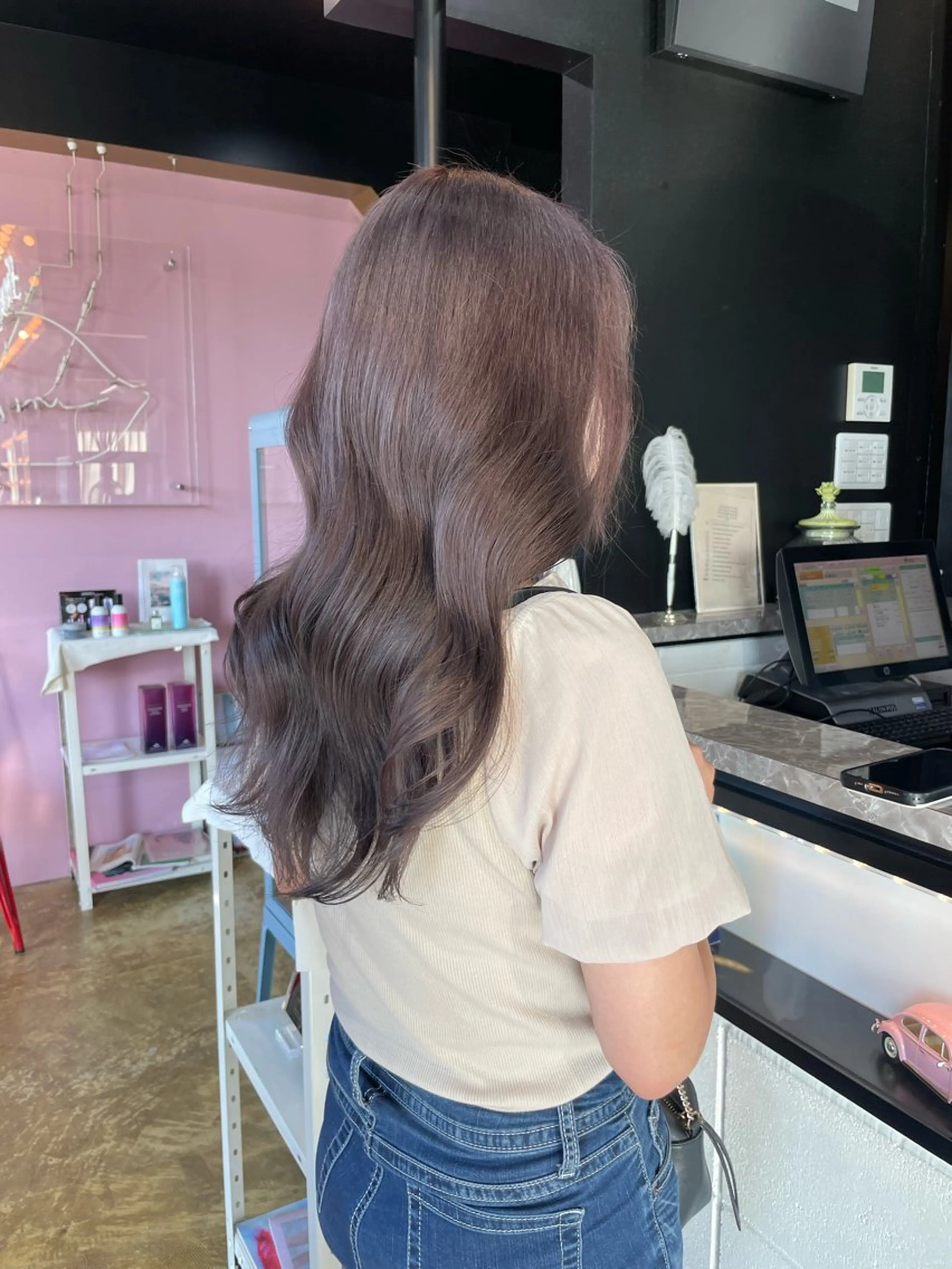 ロング カラー . chihiroのヘアスタイル