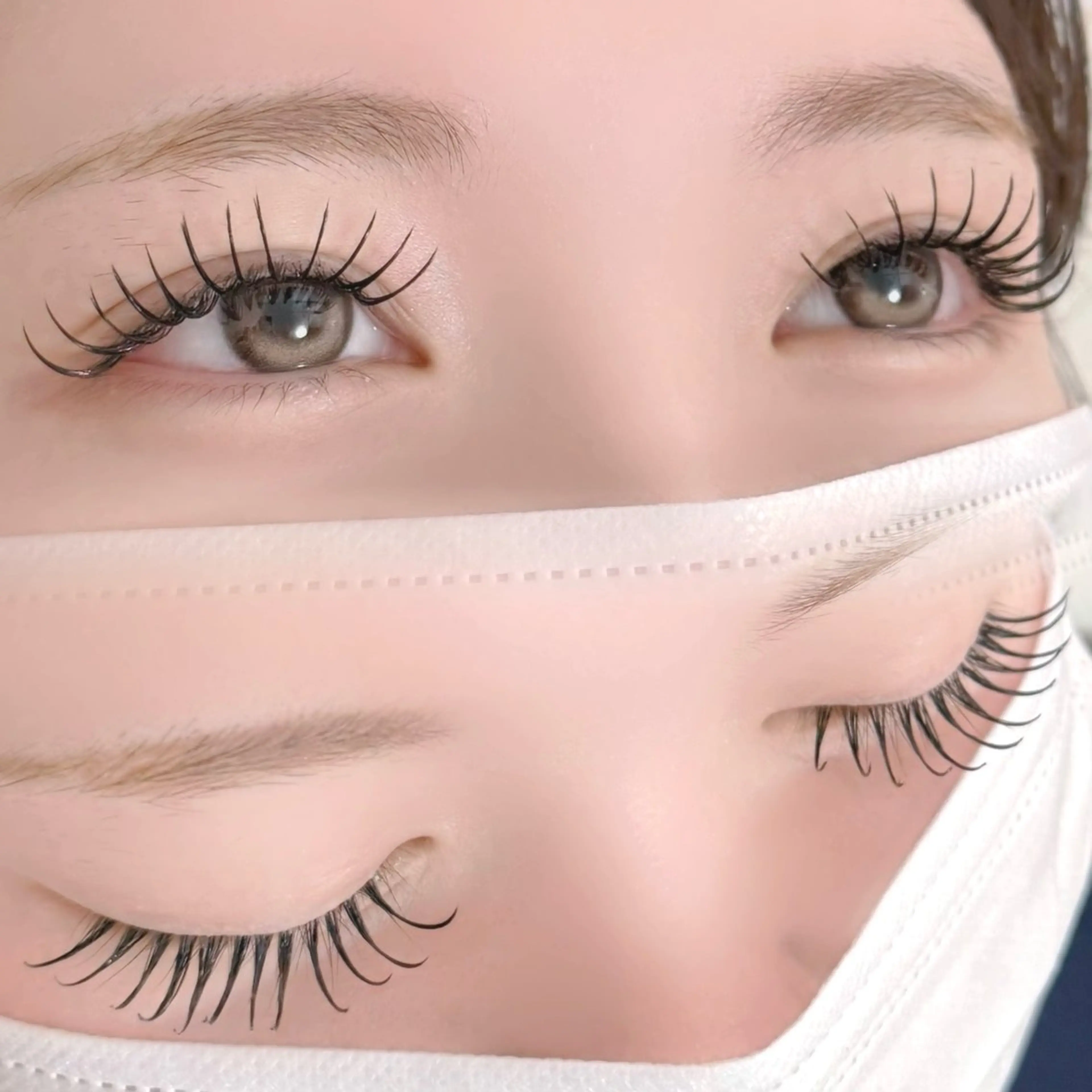 マツエク・マツパ 束感まつ毛 CCカール Cカール マツエク Le'a福山 愛佳のマツエク・マツパデザイン