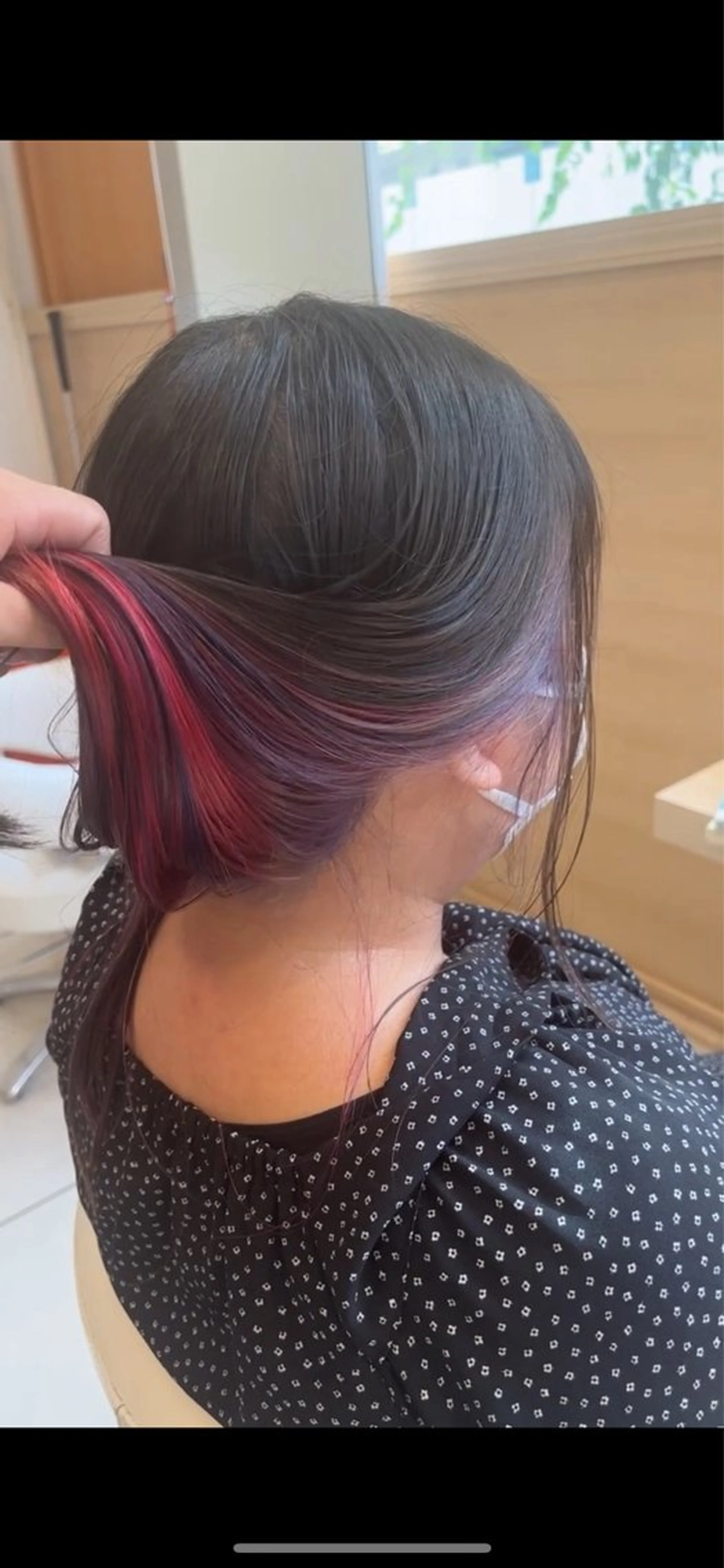 ロング カラー ラベンダーカラー ピンクカラー ヘアカラー カラー職人 なかもと たつひろのヘアスタイル