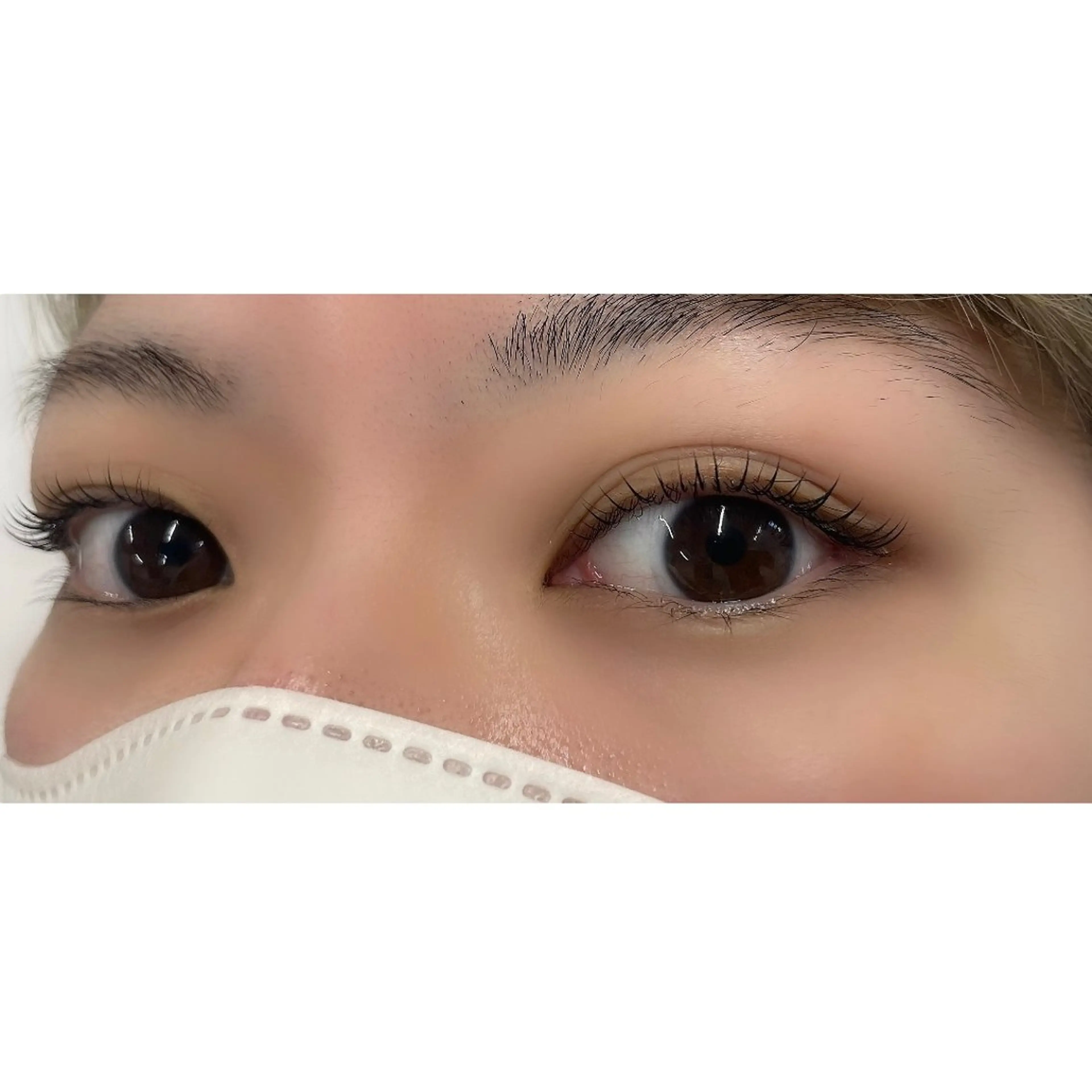 マツエク・マツパ 一重×まつ毛パーマ NOA lashes 宮城のマツエク・マツパデザイン