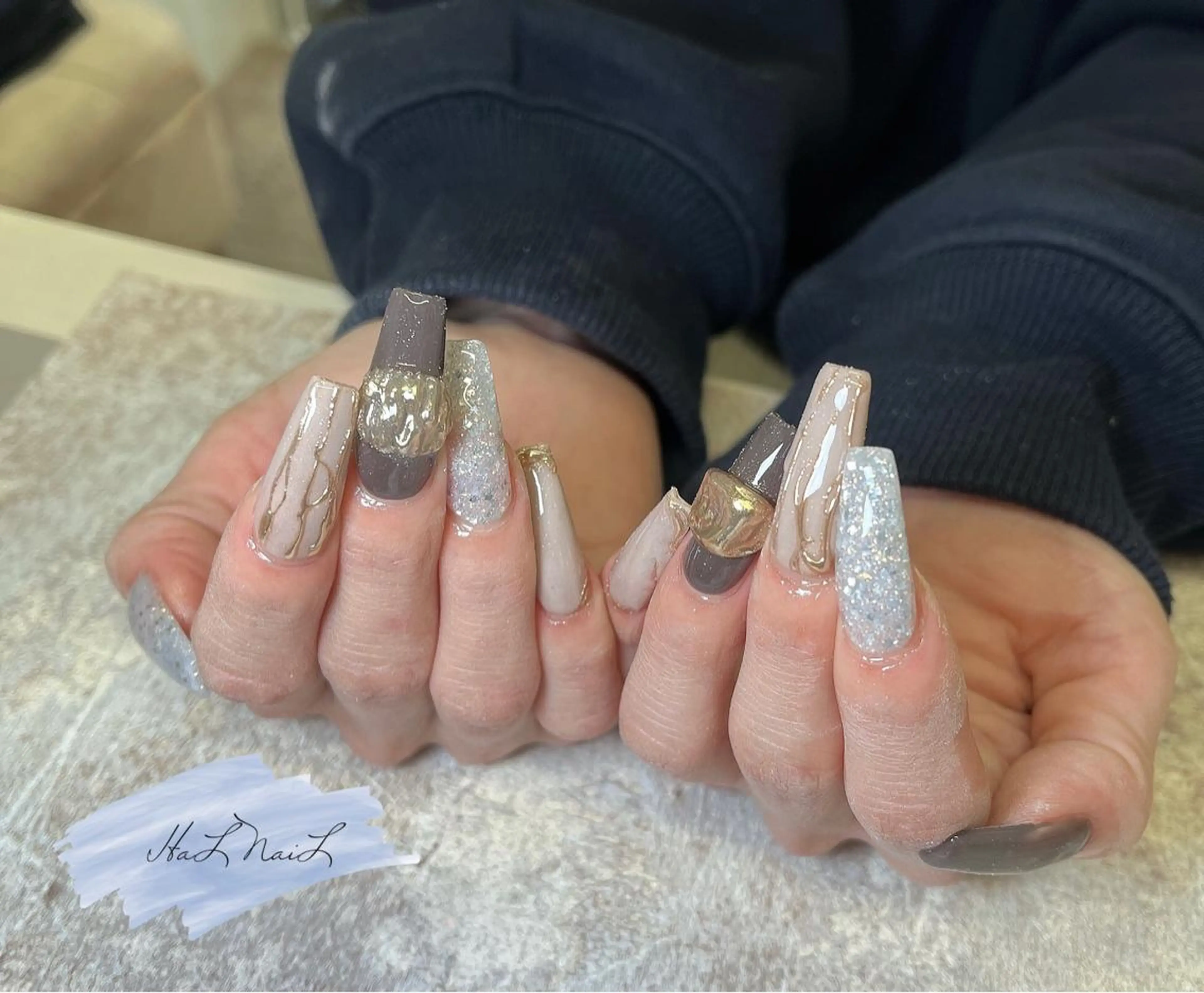 ネイル ハンドネイル HaL NaiLのネイルデザイン