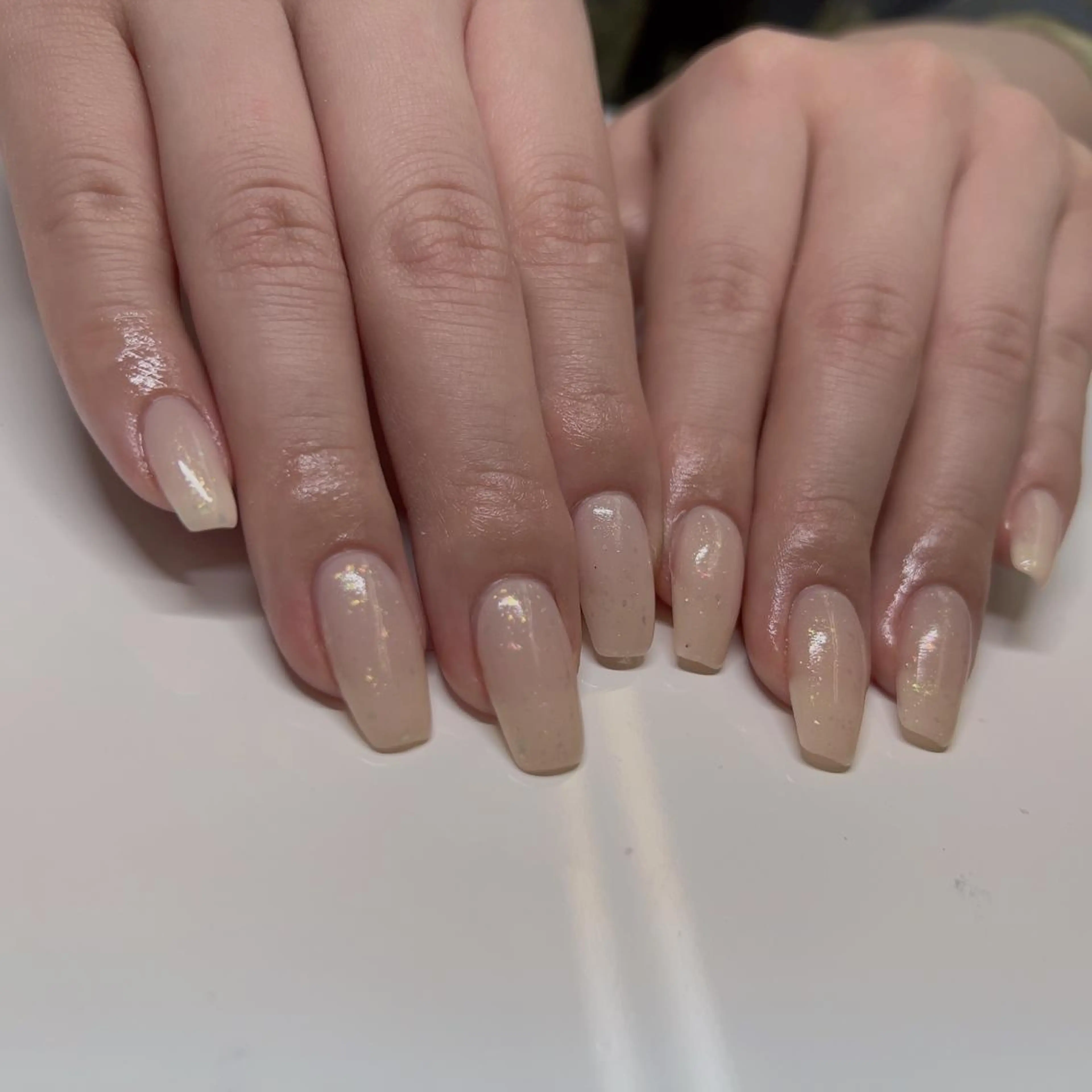 ネイル スカルプネイル リ サのネイルデザイン