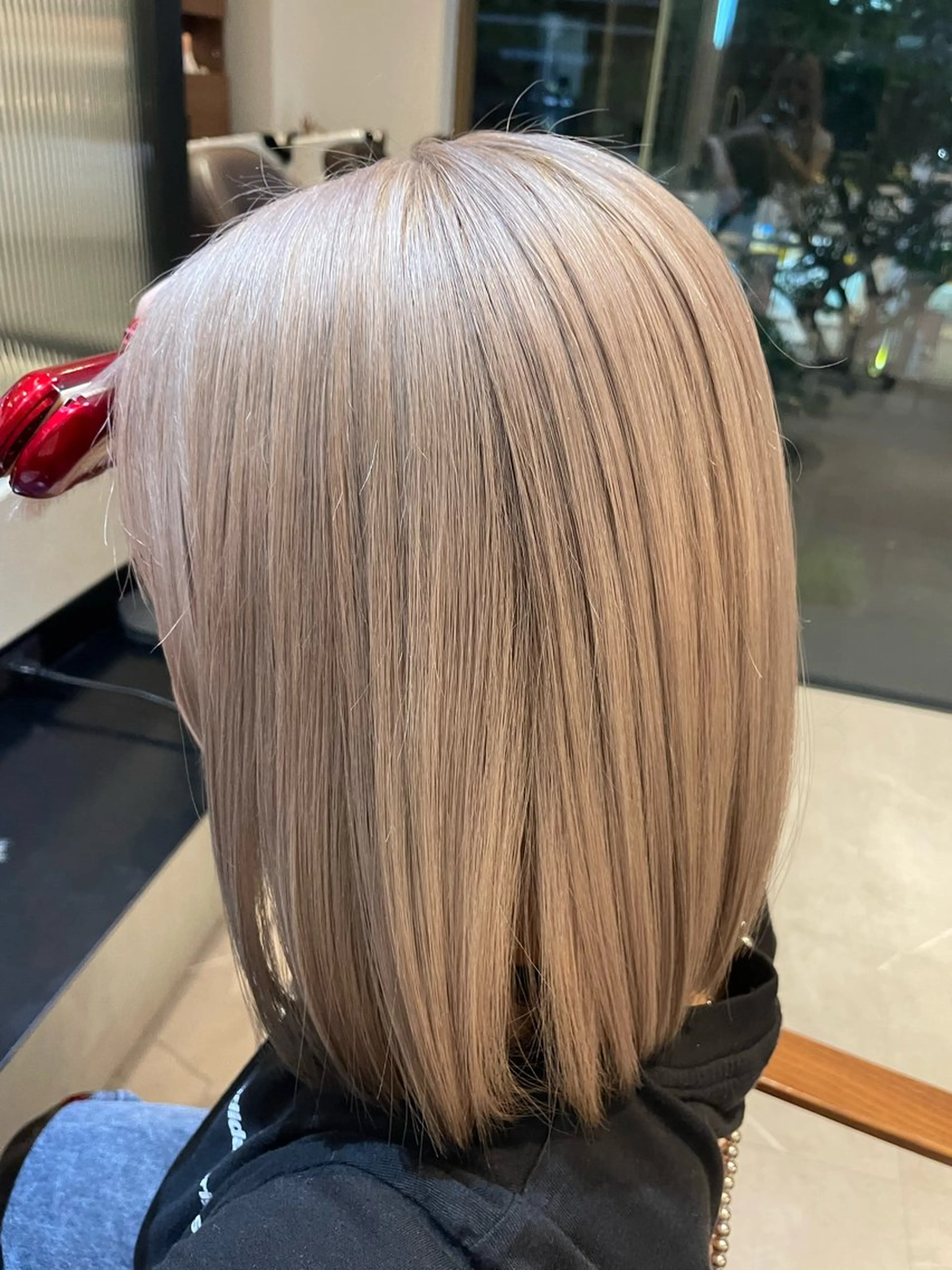 ミディアム カラー メンズ ヘアカラー トリートメント 縮毛矯正/カット/ 韓国ヘア/蛯原🍤のヘアスタイル