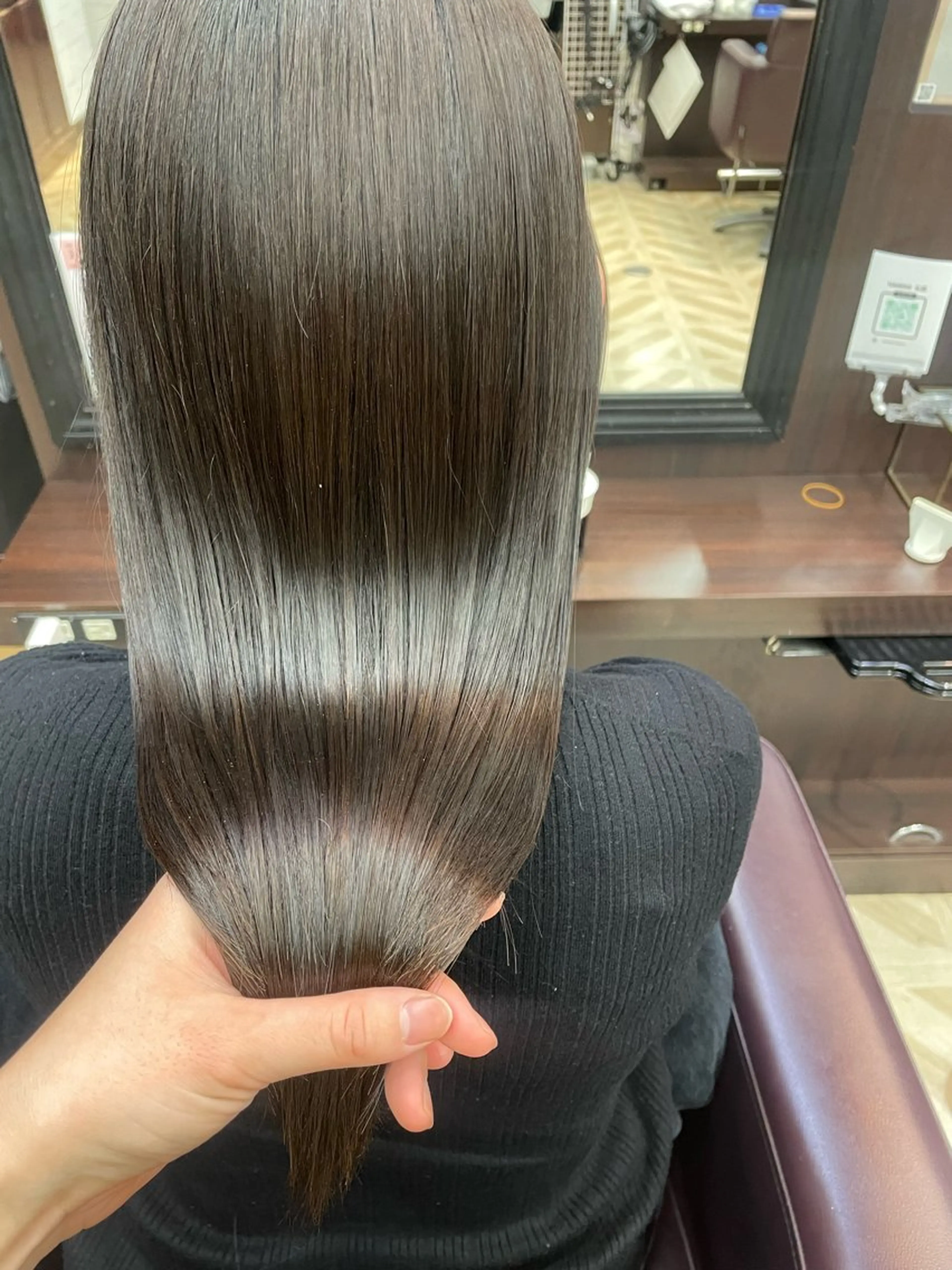 セミロング 安藤萌栞 ／カットモデル募集のヘアスタイル