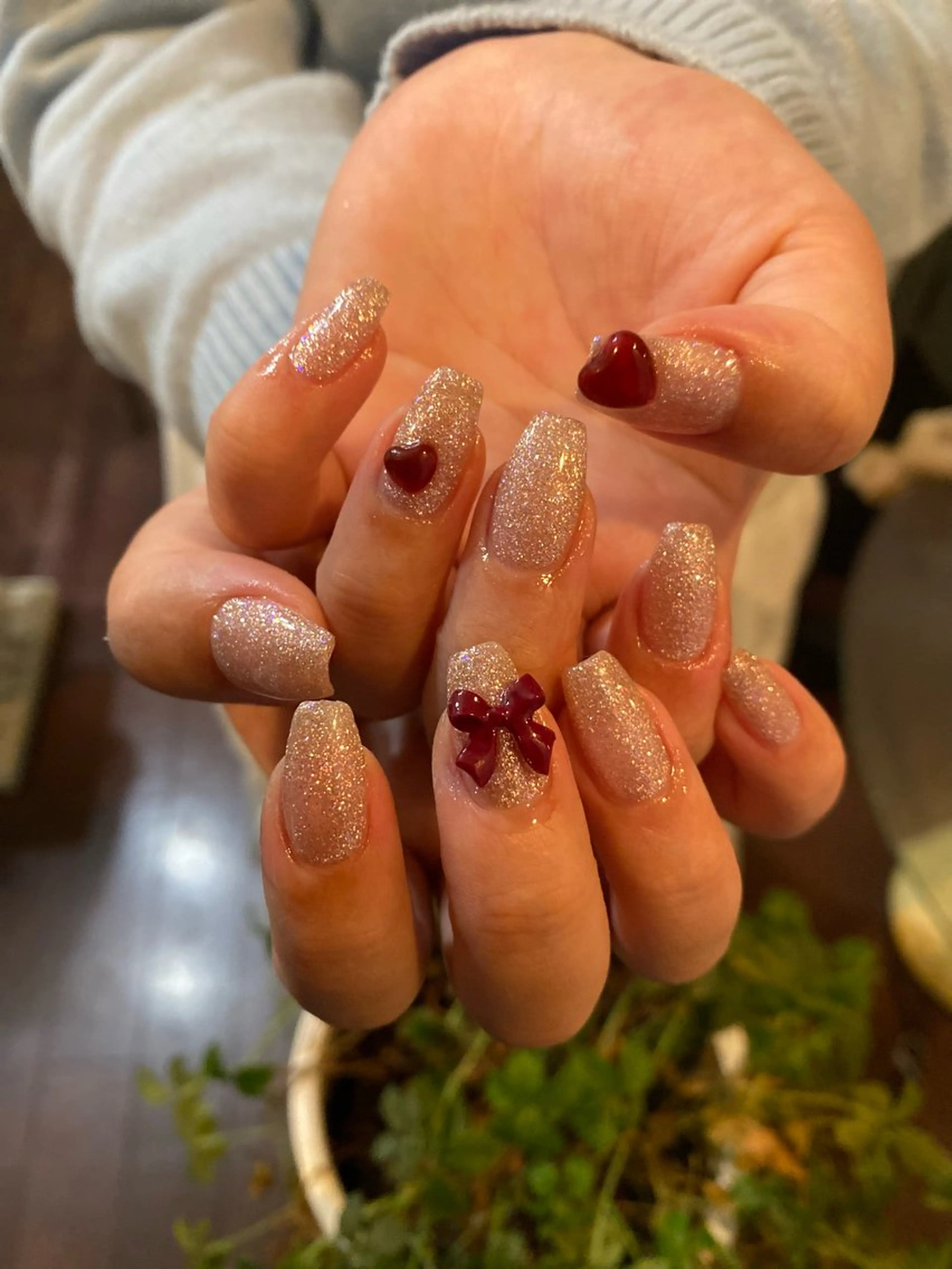 ネイル crystal ⭐︎ colorのネイルデザイン