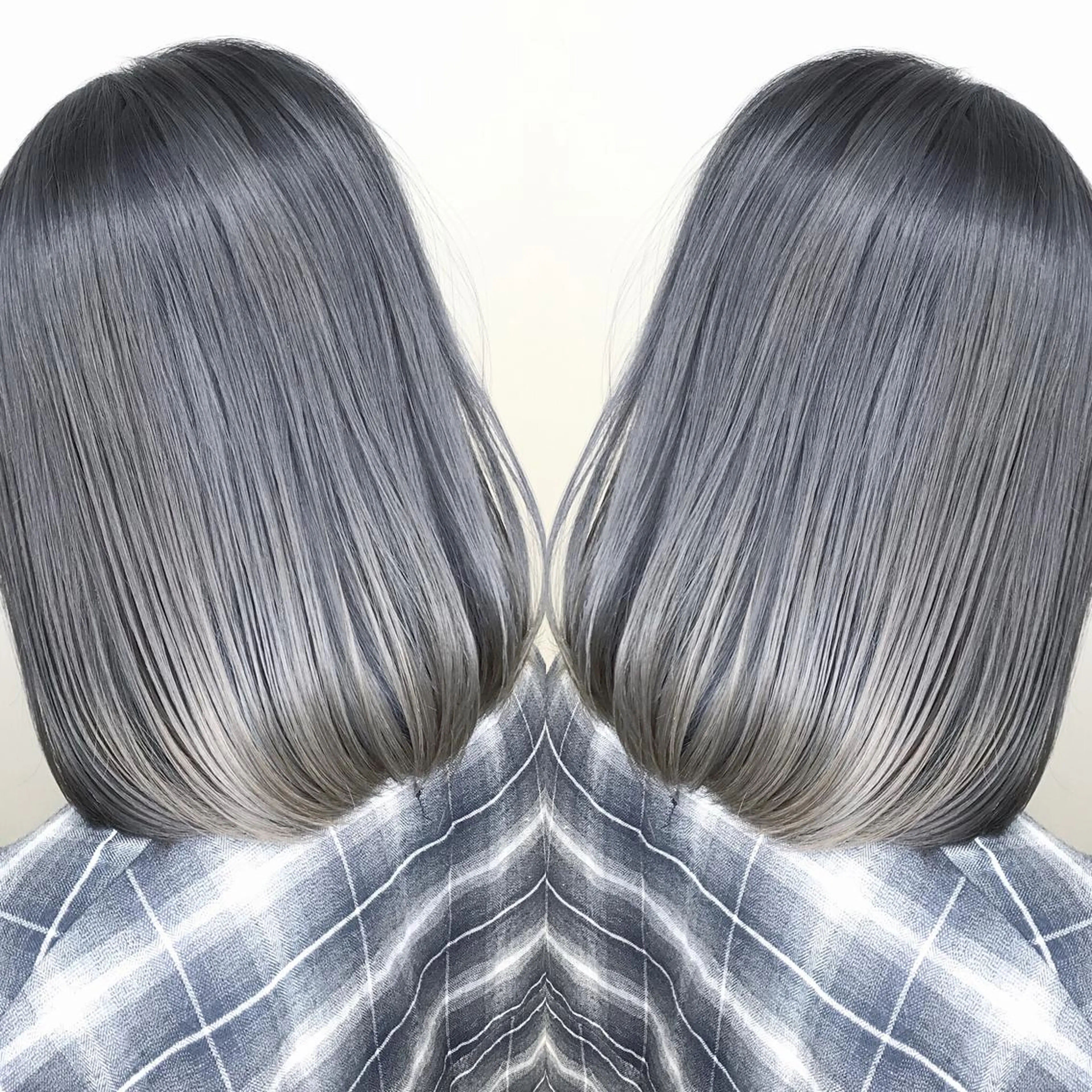 ショート カラー ブリーチ ケアブリーチ イルミナカラー 髪質改善カラー韓国風 レイヤーtudaのヘアスタイル