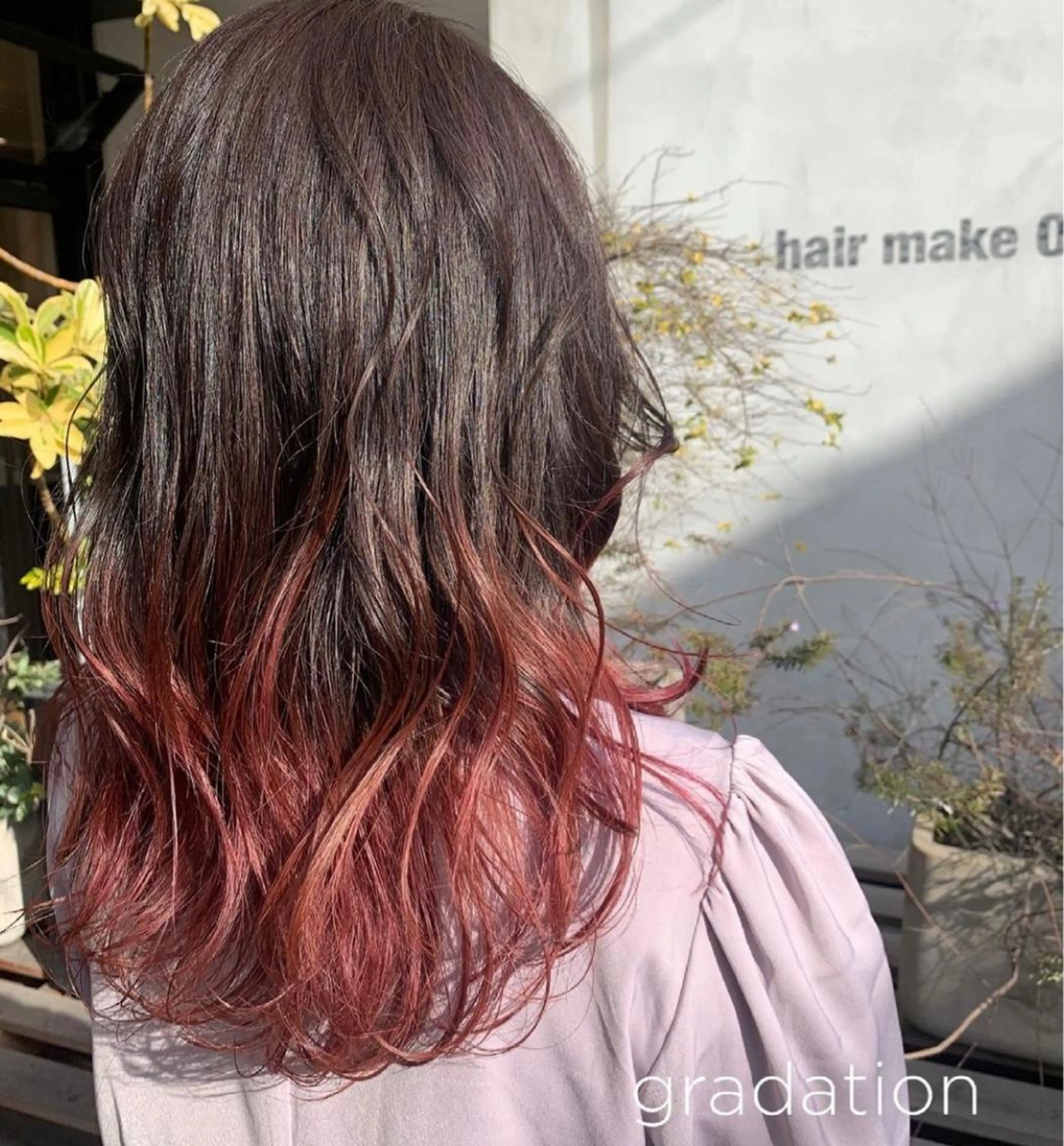 ロング カラー パーマ ヘアアレンジ maho🤍透明感 カラー/顔周りcutのヘアスタイル