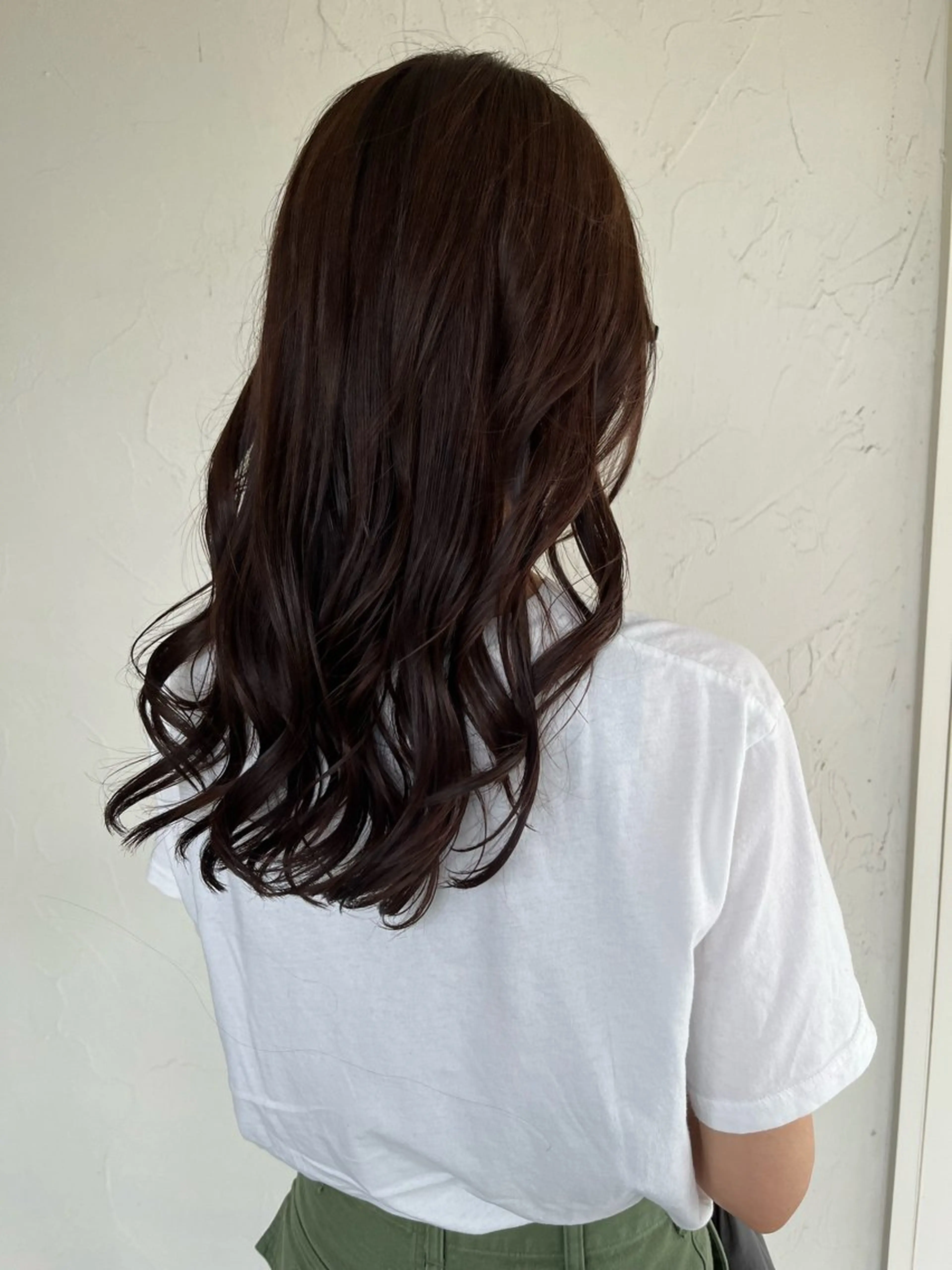 カラー ブラウンカラー ルプラボウ　小野寺 菜穂/豊橋/パーマのヘアスタイル