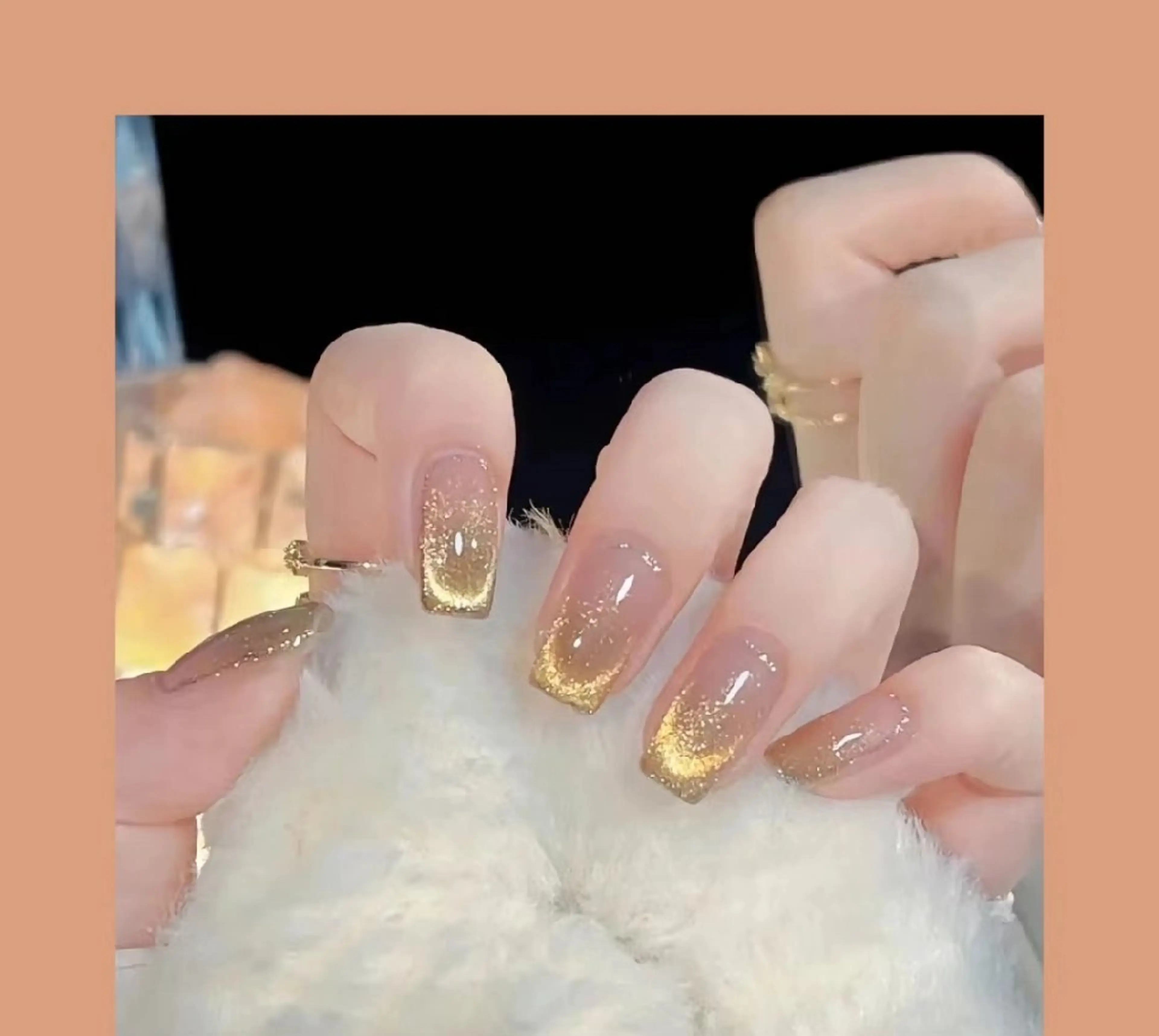 ラメ/マグネットグラデーションの写真