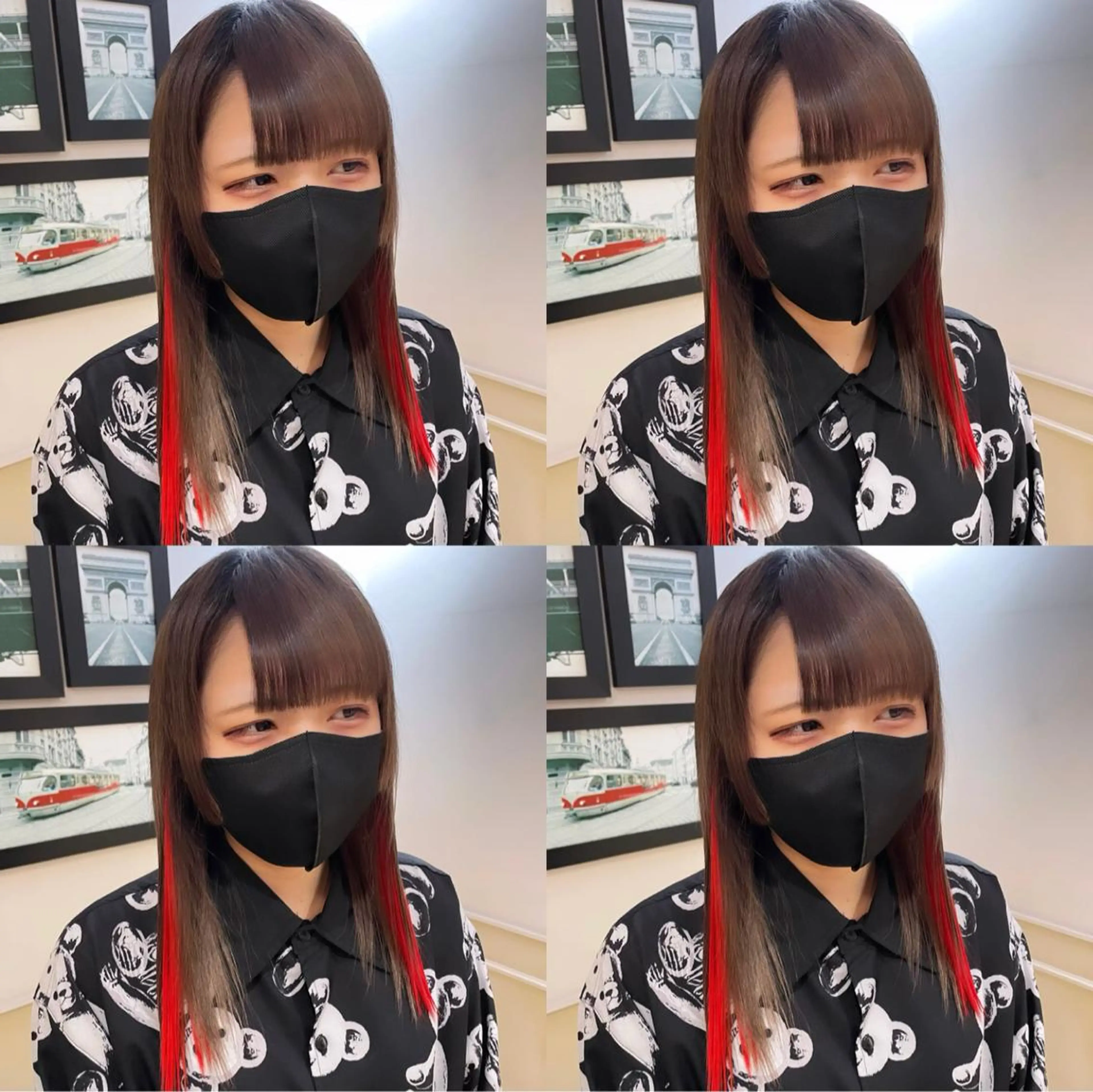 ミディアム シールエクステ エクステ 🌟トップデザイナー 高橋🌟のヘアスタイル