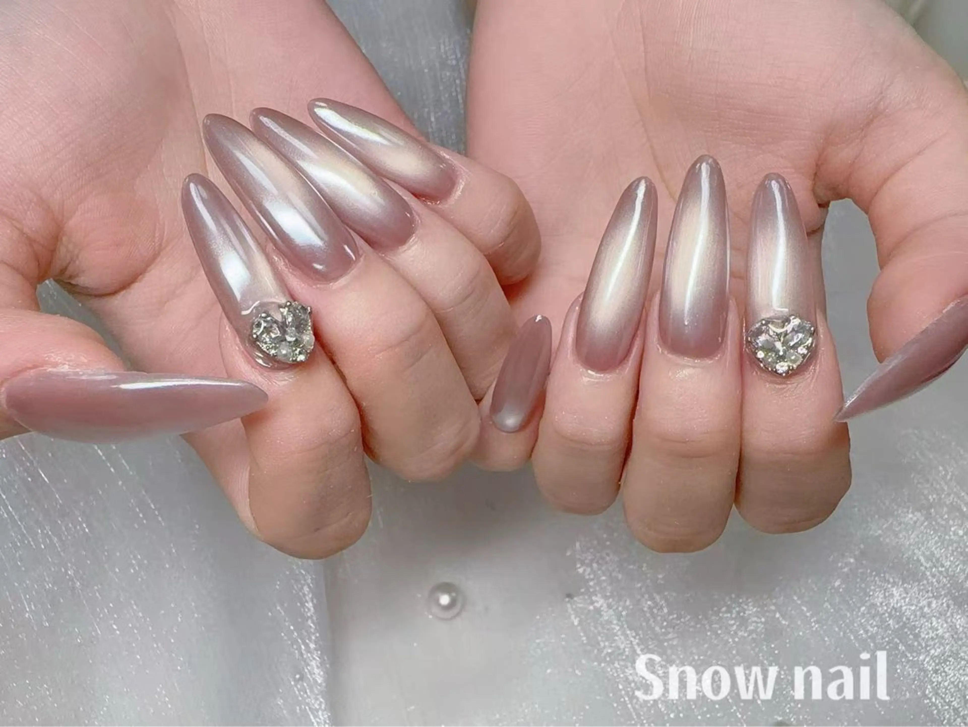 ネイル ハンドネイル snow nail salonのネイルデザイン