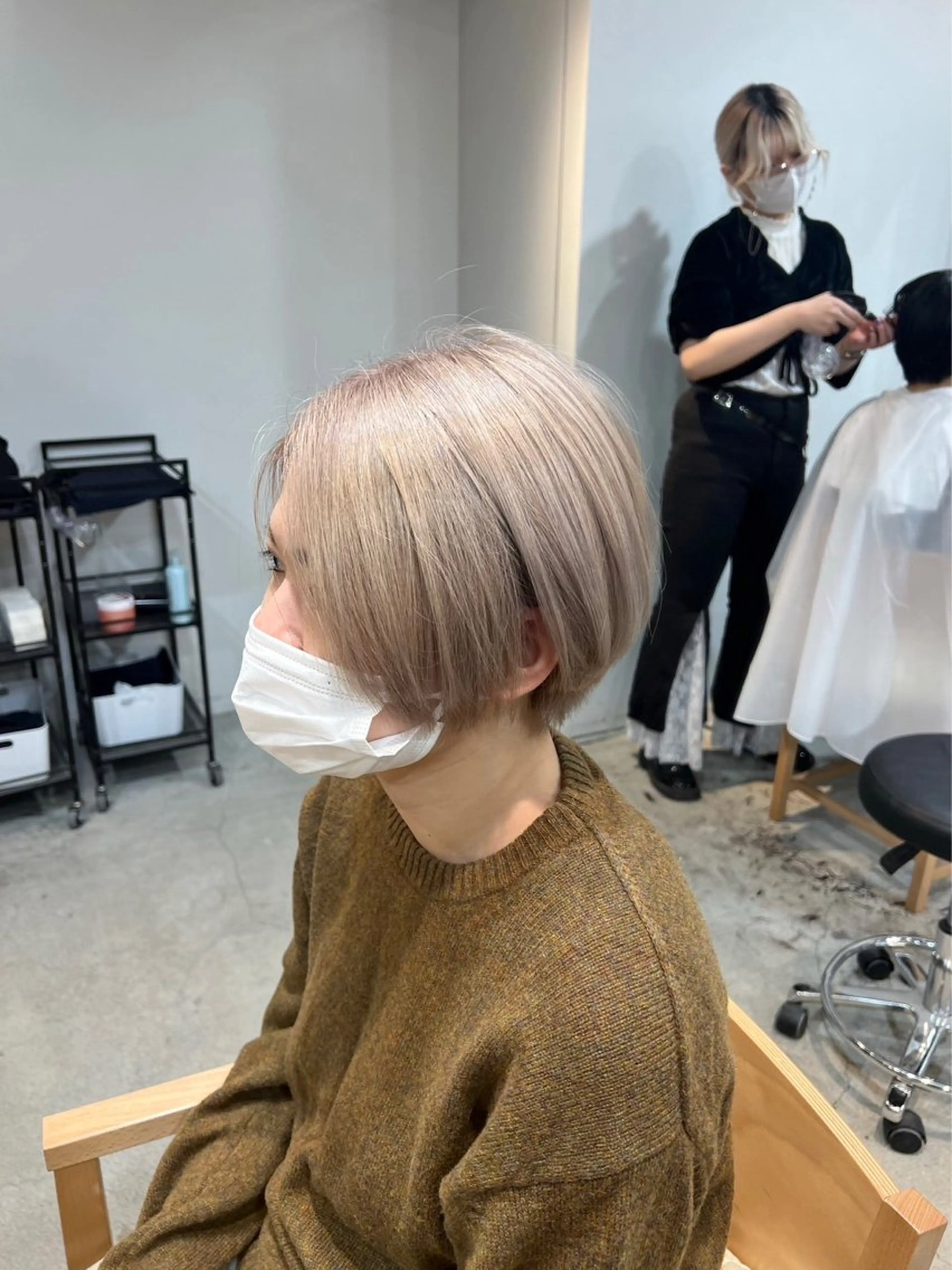 ショート カラー hiromu/ レイヤー/渋谷のヘアスタイル