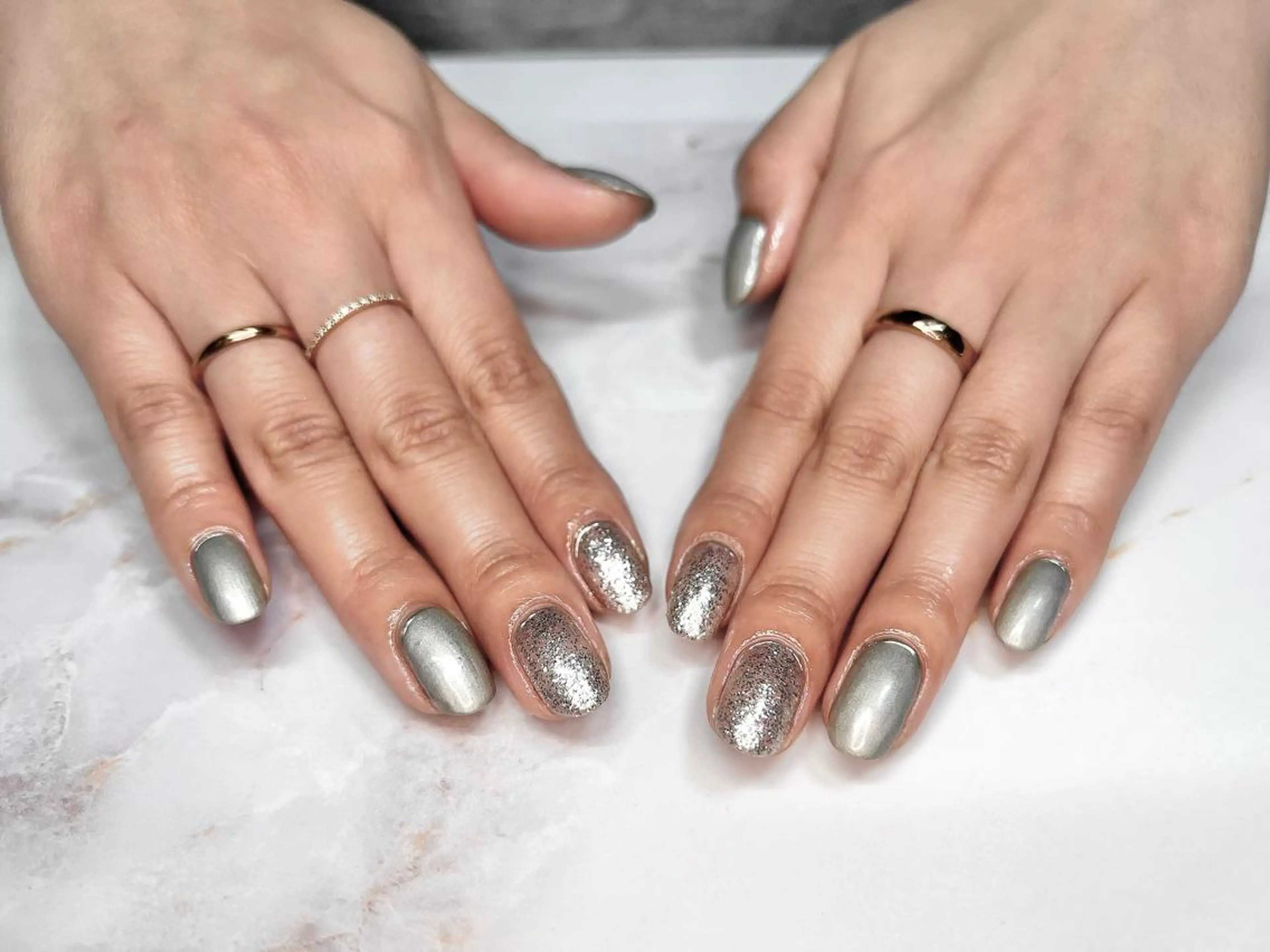 ネイル ミラーネイル S Nailのネイルデザイン