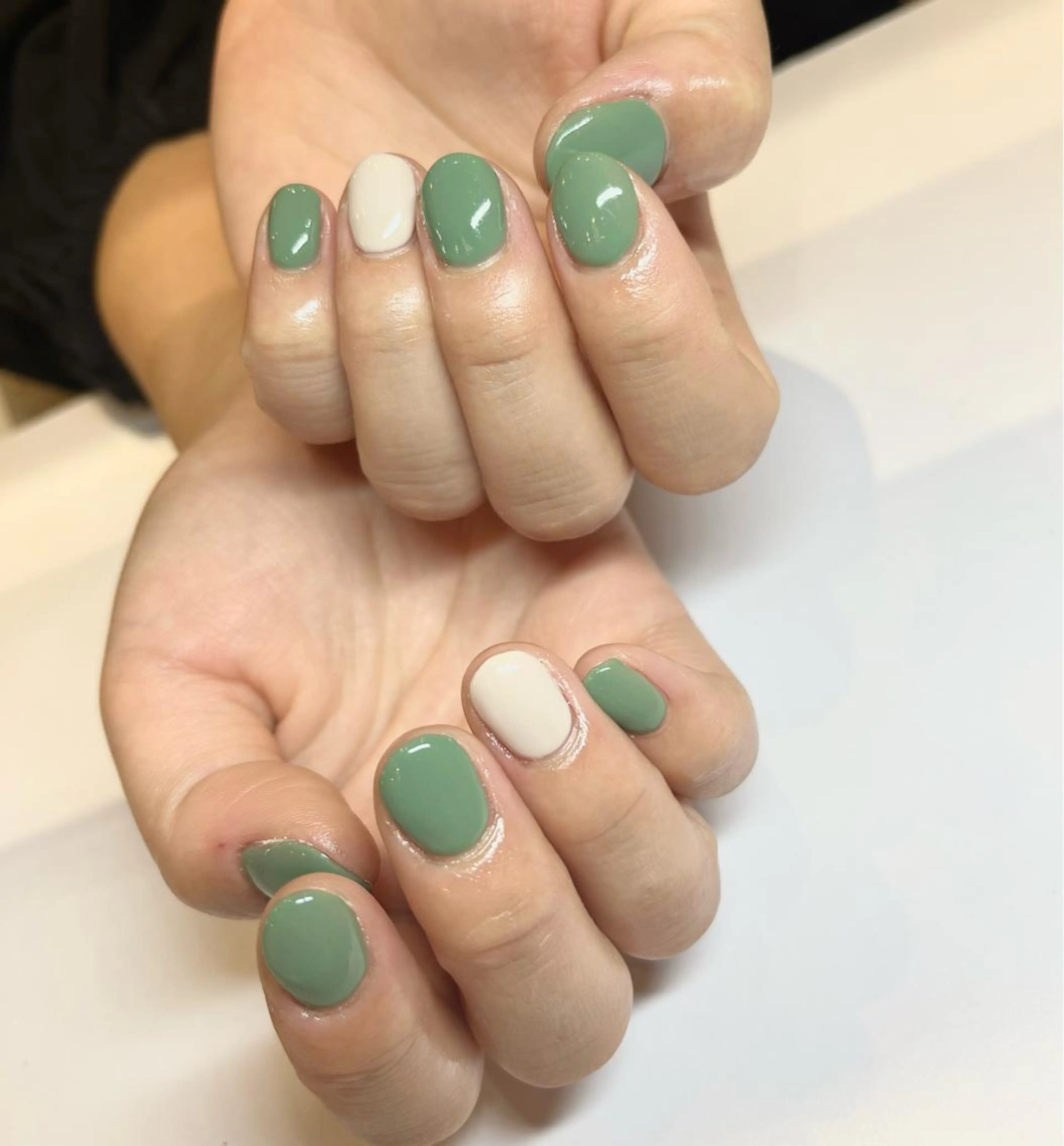 ネイル 四之宮 百花のネイルデザイン