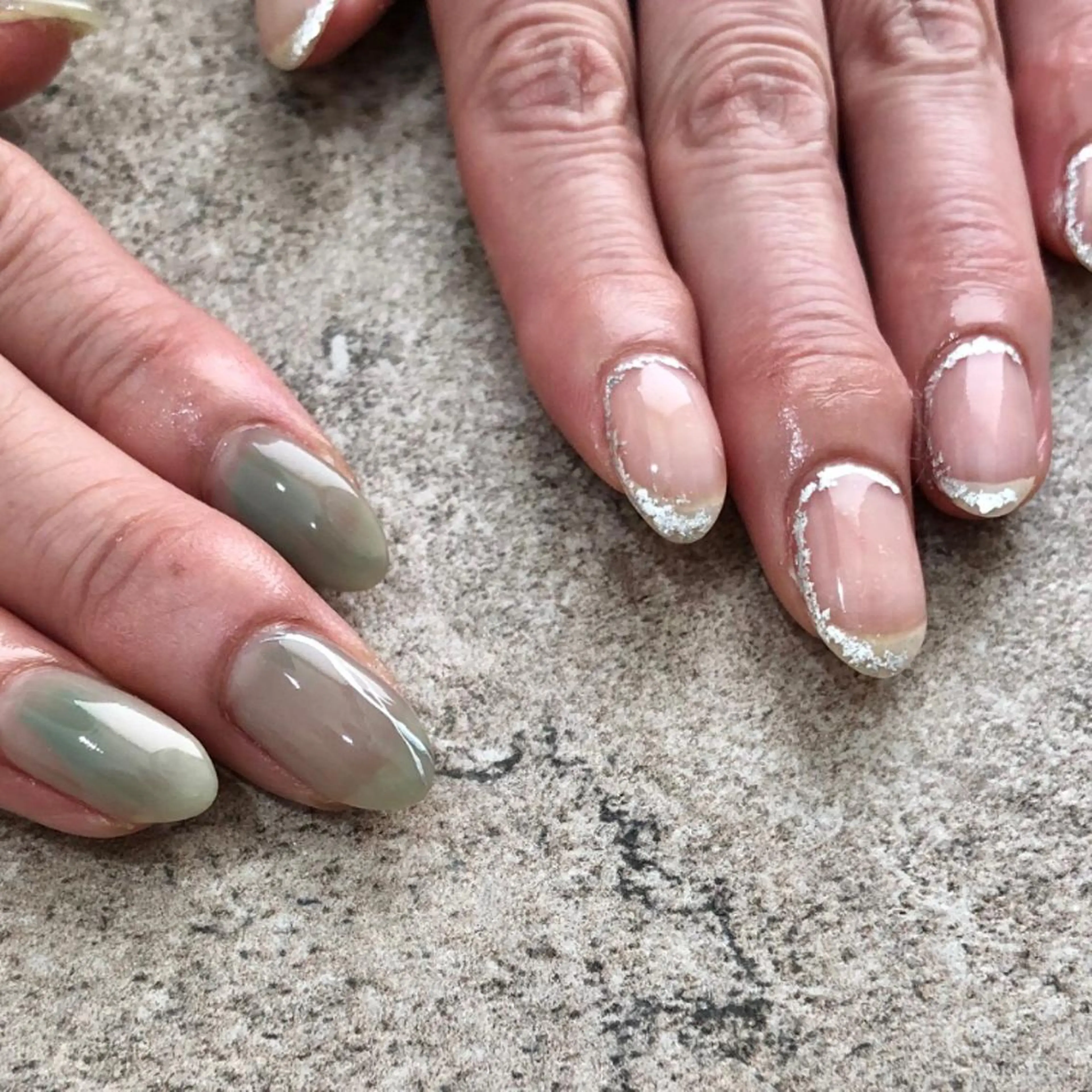 ネイル ニュアンスネイル オフィスネイル k iyoのネイルデザイン