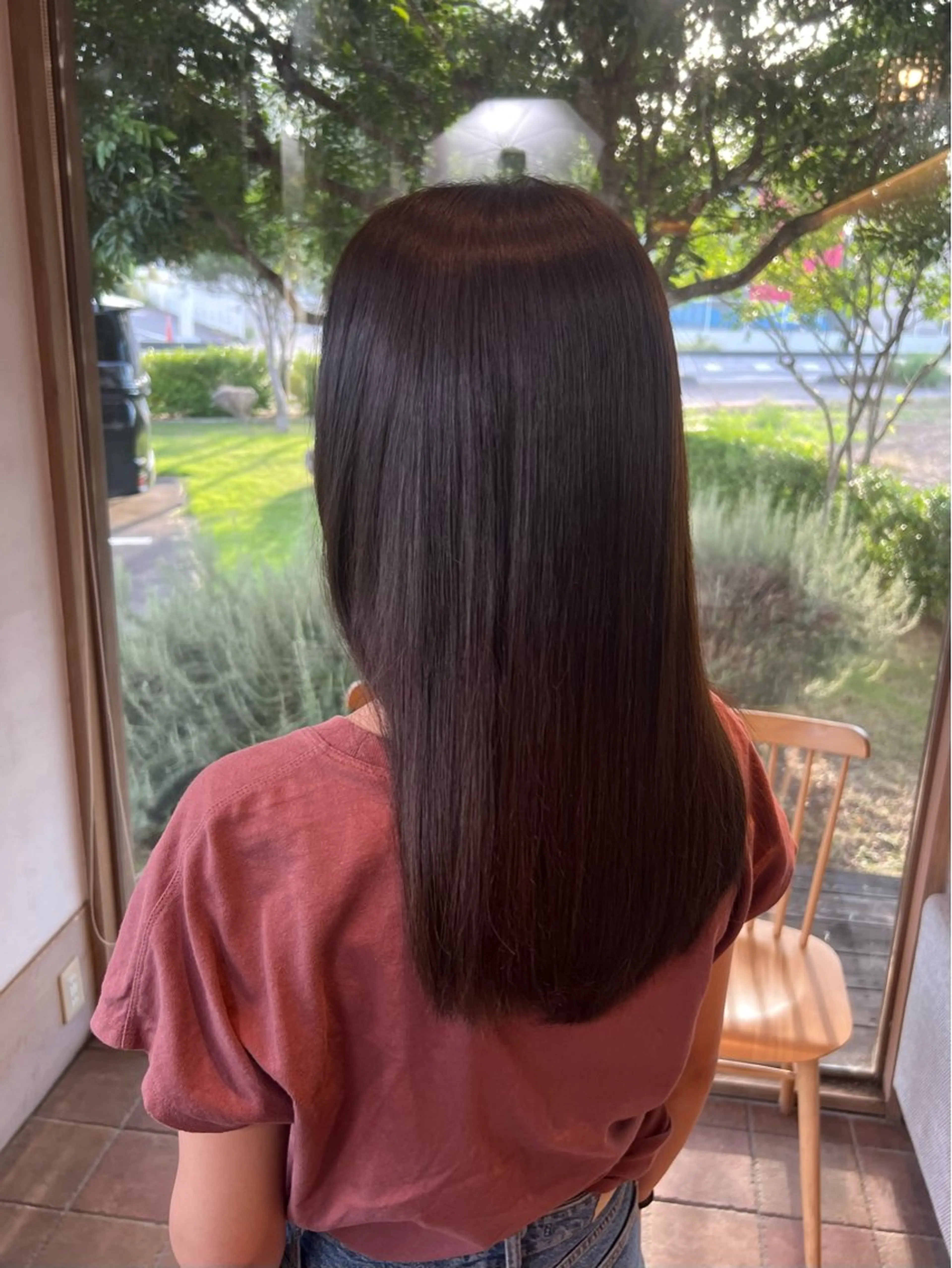 カラー 新居 孝姫のヘアスタイル