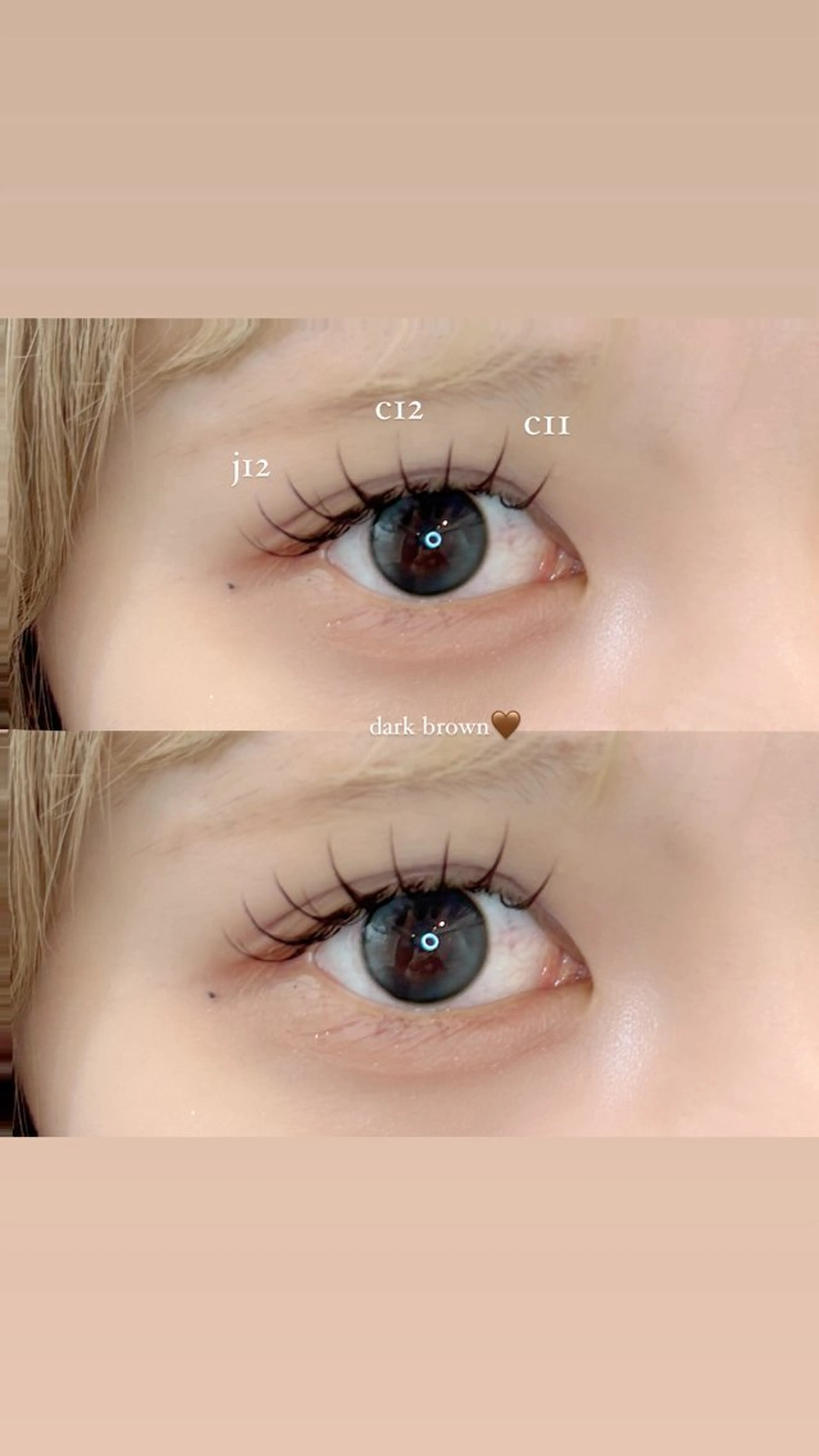 マツエク・マツパ マツエク toco momokaのマツエク・マツパデザイン