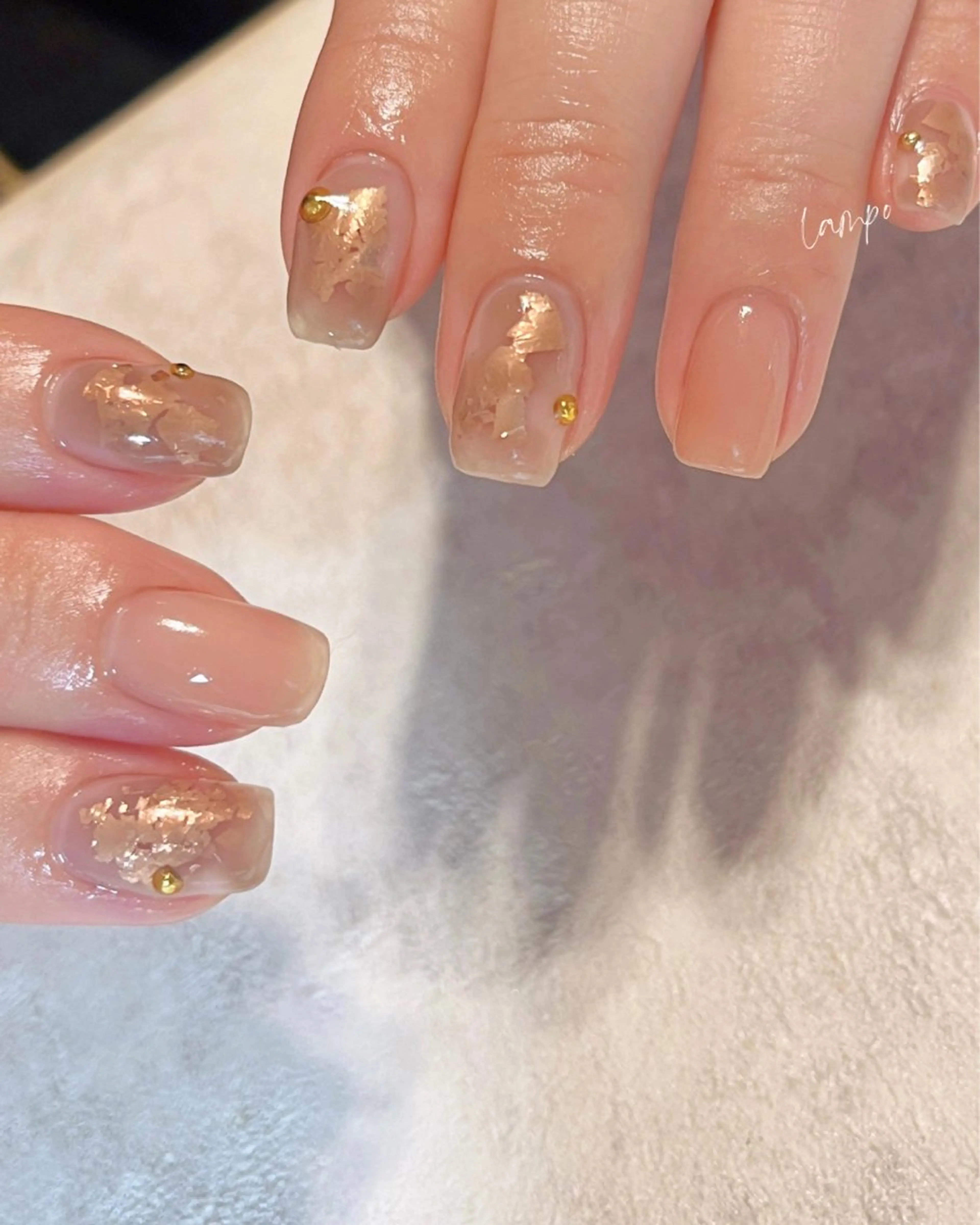 ネイル ニュアンスネイル オフィスネイル ハンドネイル lampo yukoのネイルデザイン