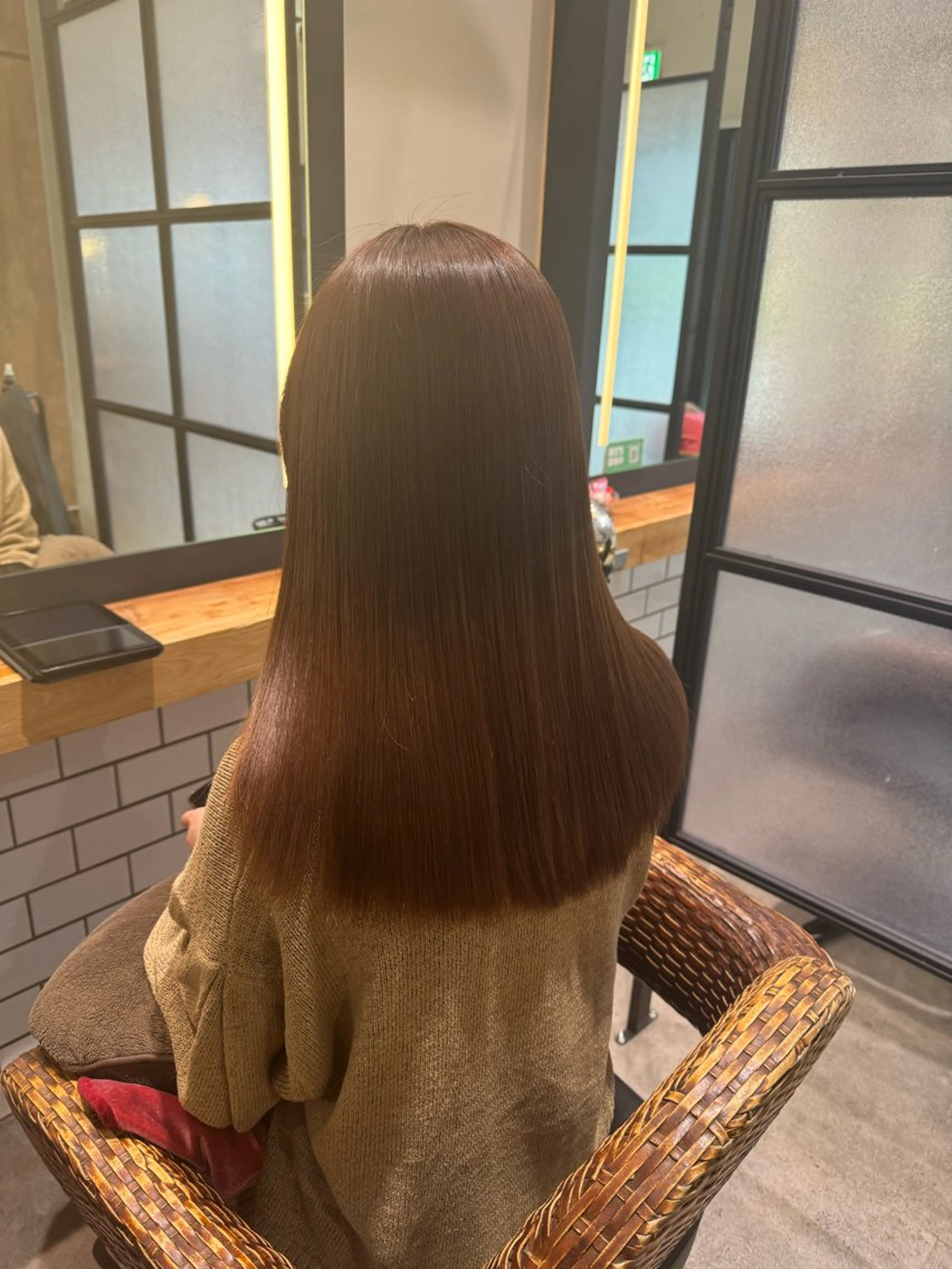 ロング 暖色カラー🤎Red Neo　meiのヘアスタイル