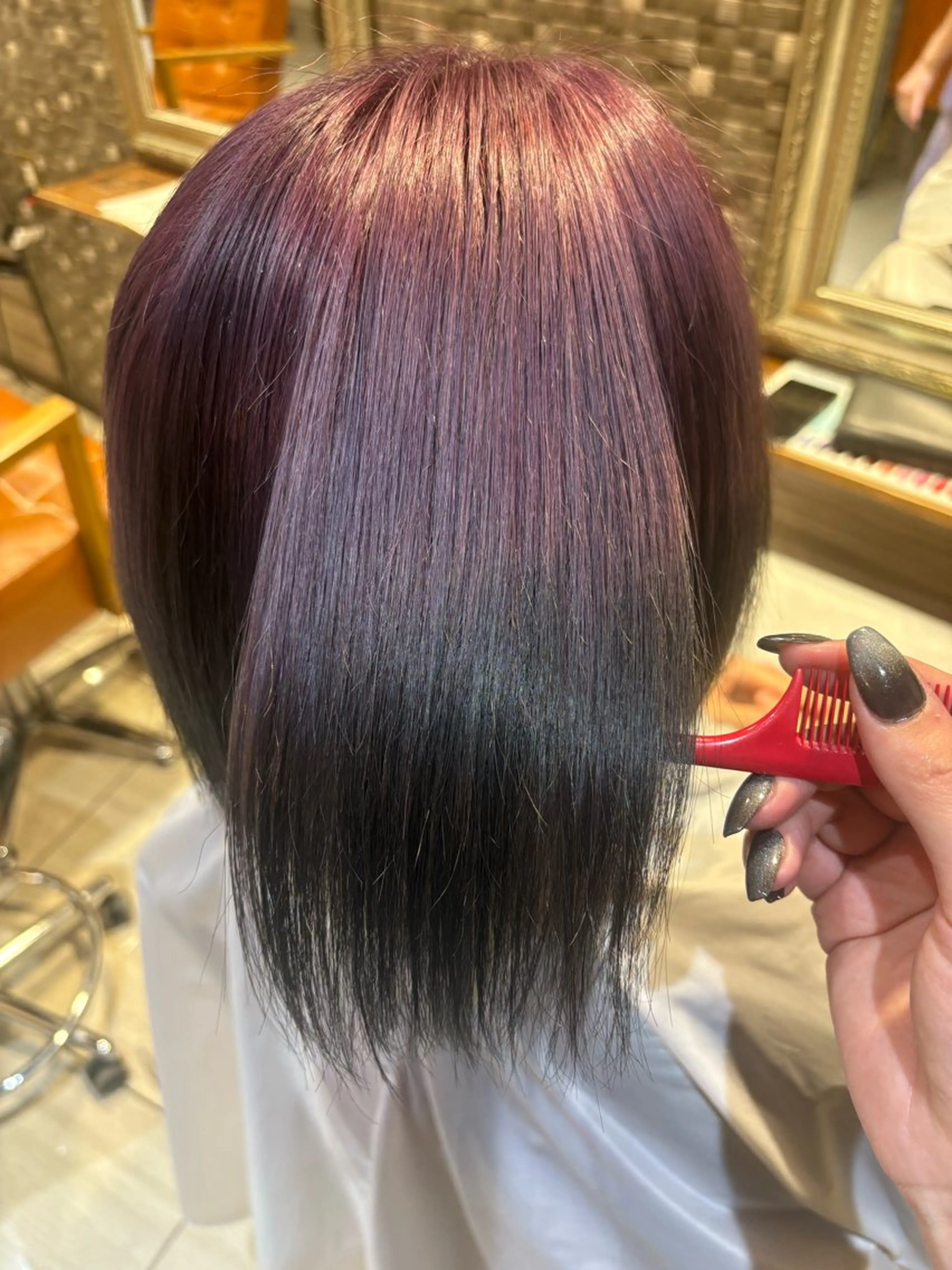 カラー メンズ カット ヘアカラー メンズ😎モテヘア ♠️しおり♠️のヘアスタイル