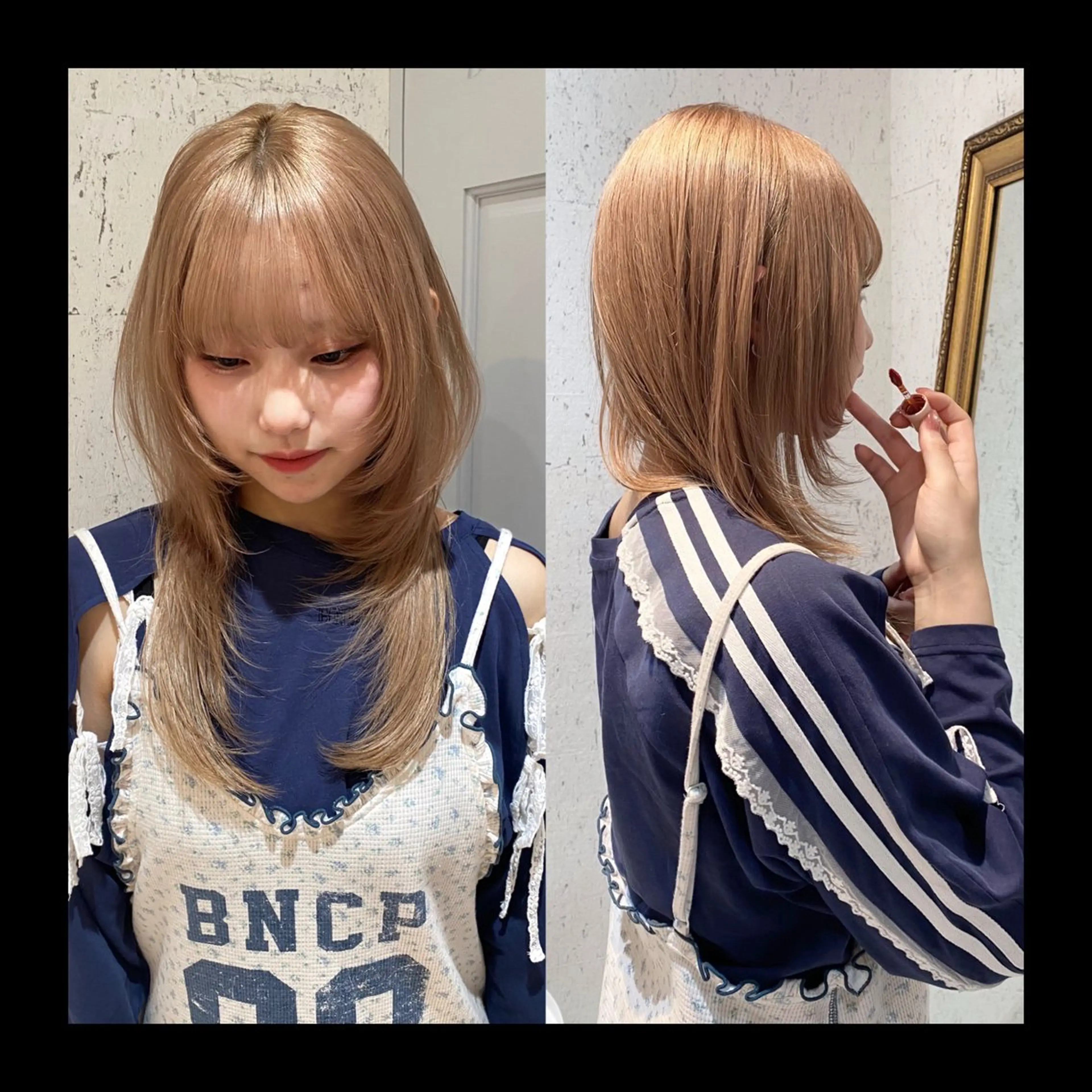 ロング カラー カット ヘアカラー トリートメント mai / linoah˚✧のヘアスタイル